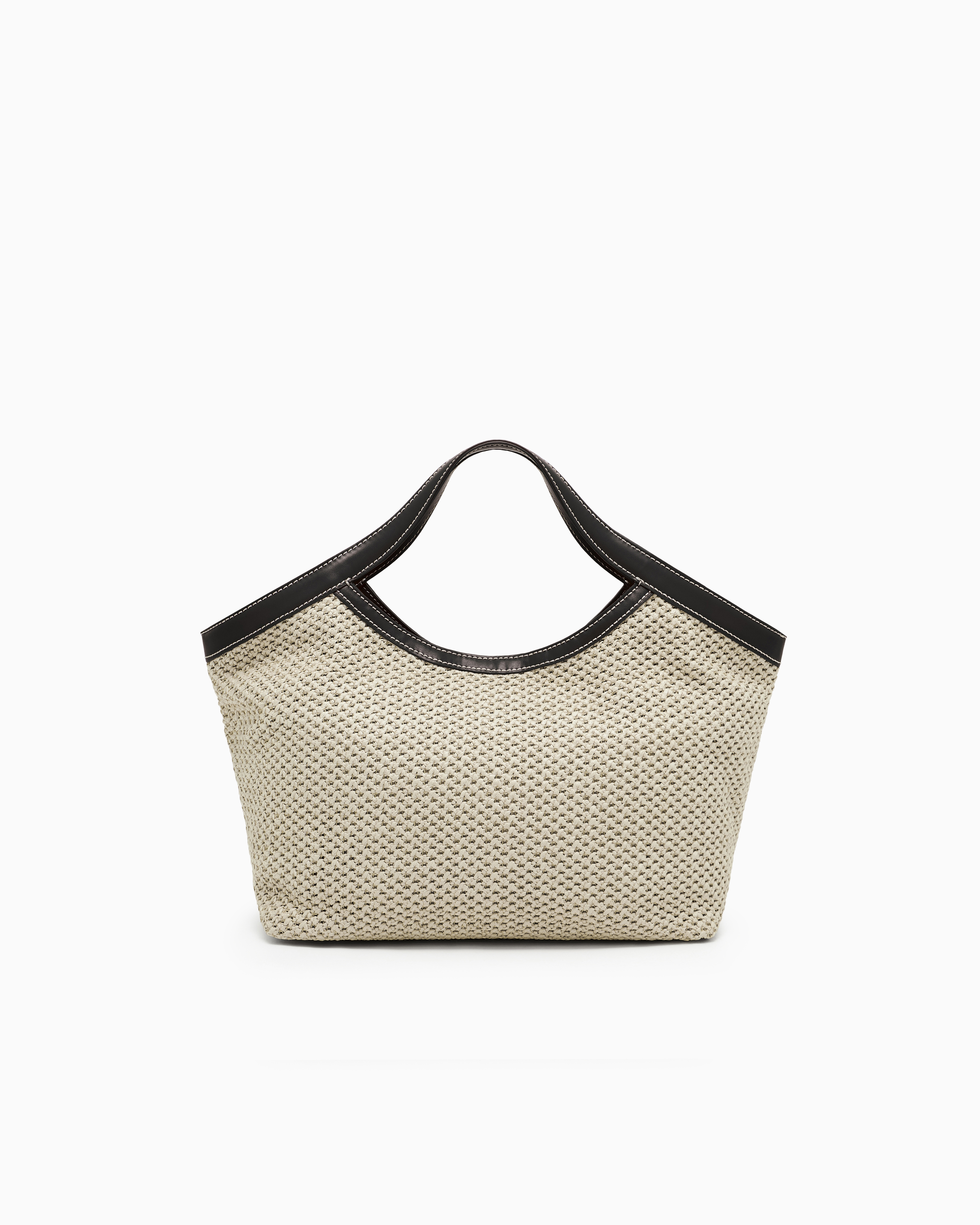 Armani Exchange Shoppers In Beige