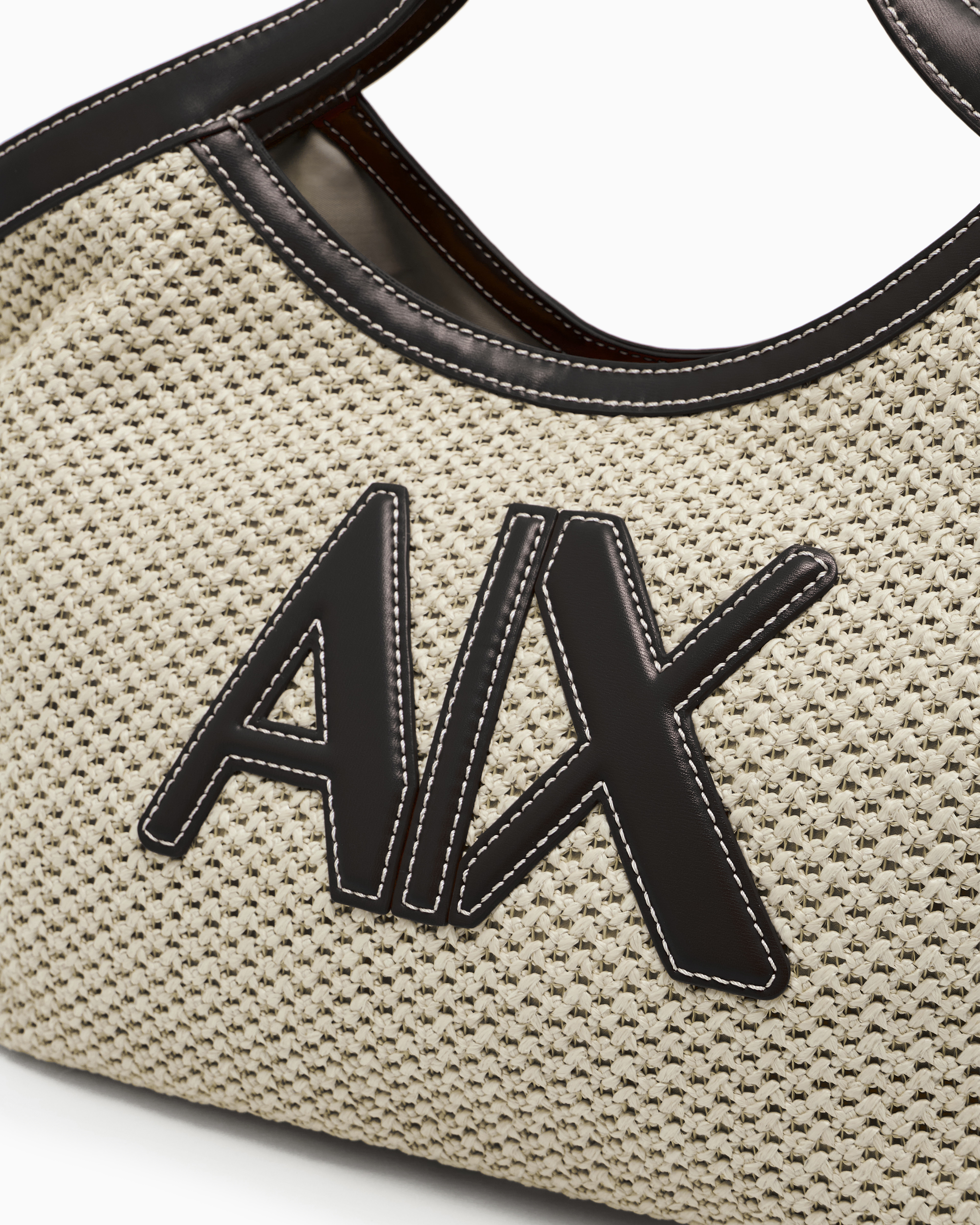 Armani Exchange Shoppers In Beige
