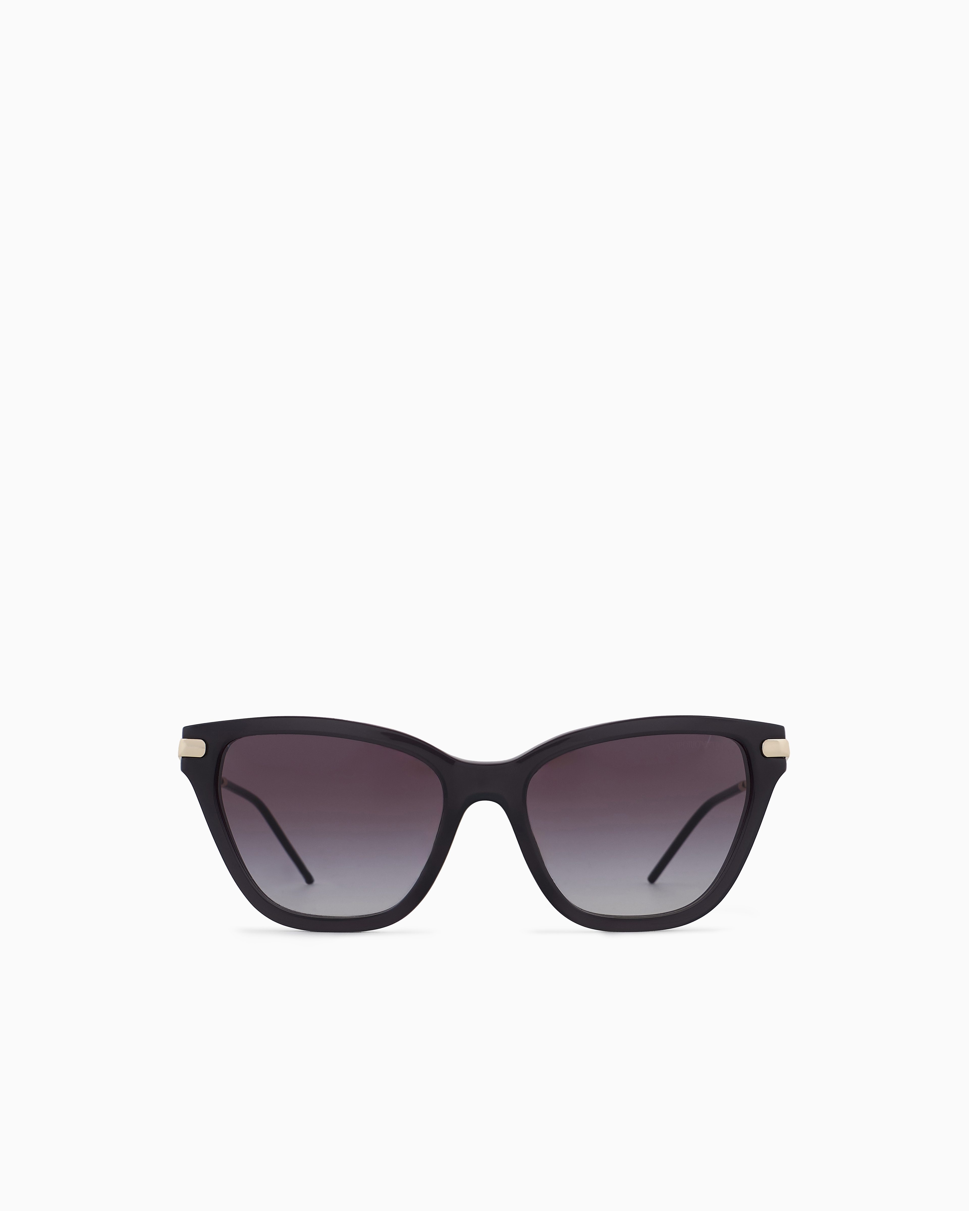Emporio Armani Women's Asian-fit Cat-eye Sunglasses In Goldfarben