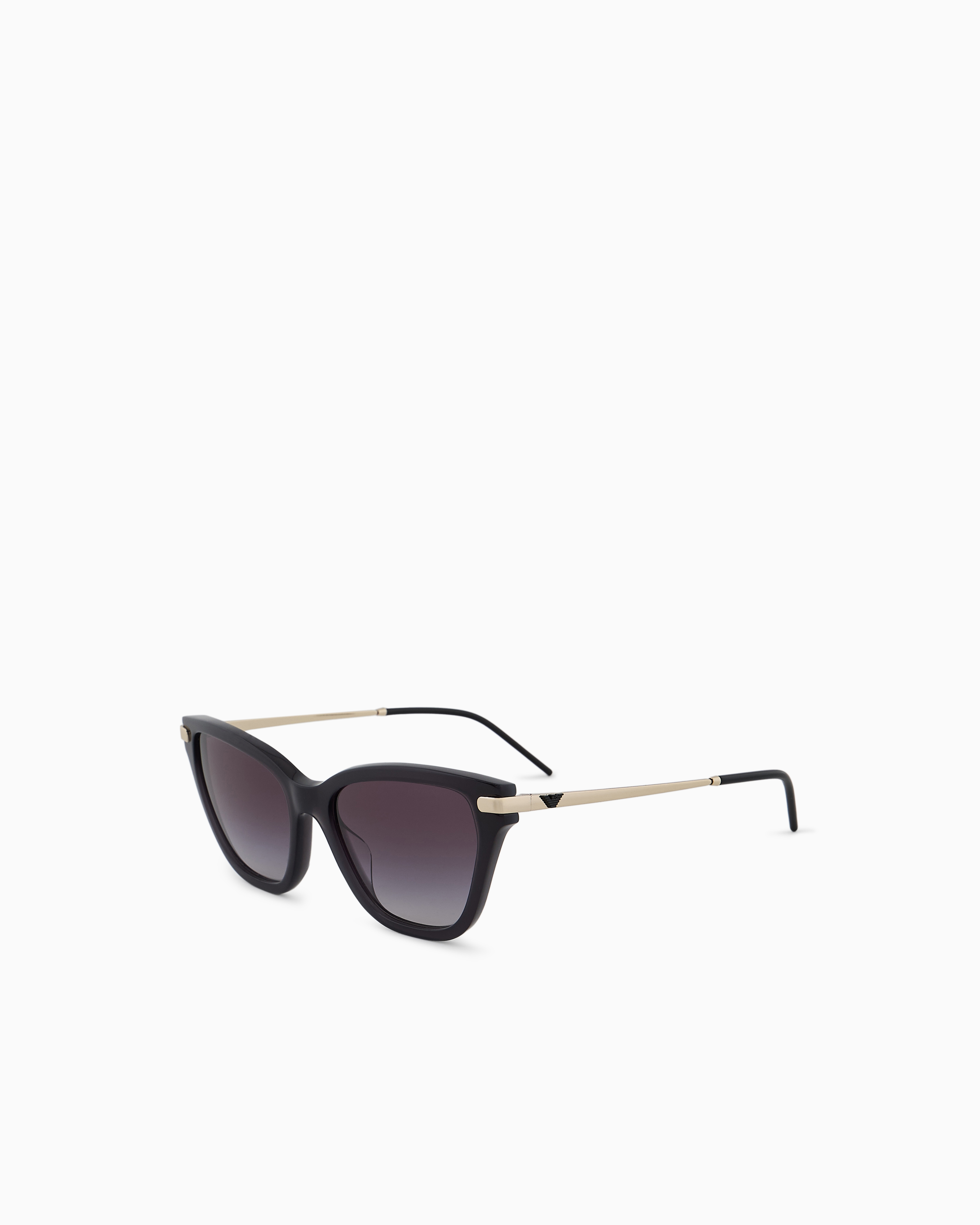 Emporio Armani Women's Asian-fit Cat-eye Sunglasses In Goldfarben