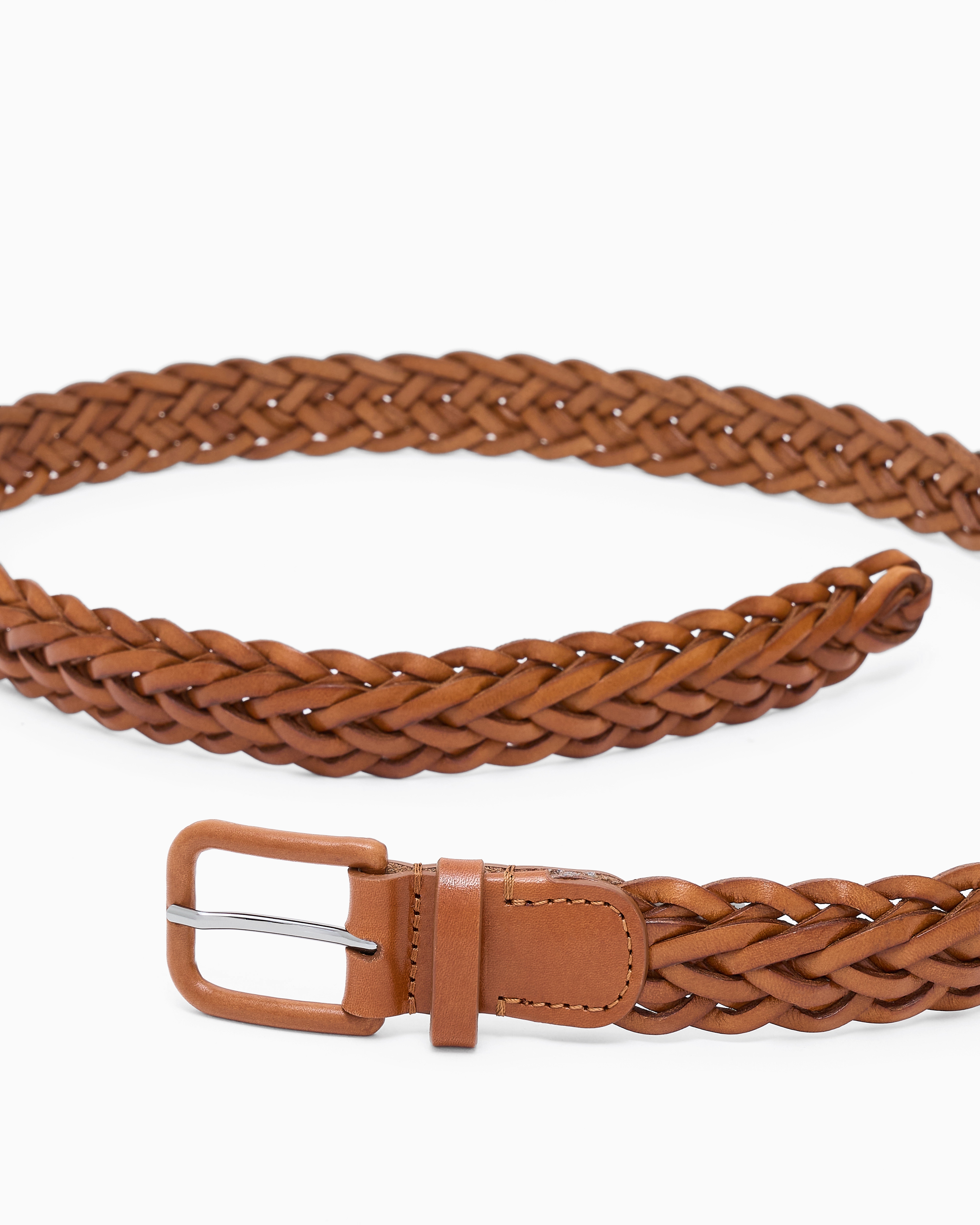 Giorgio Armani Belts In Brown