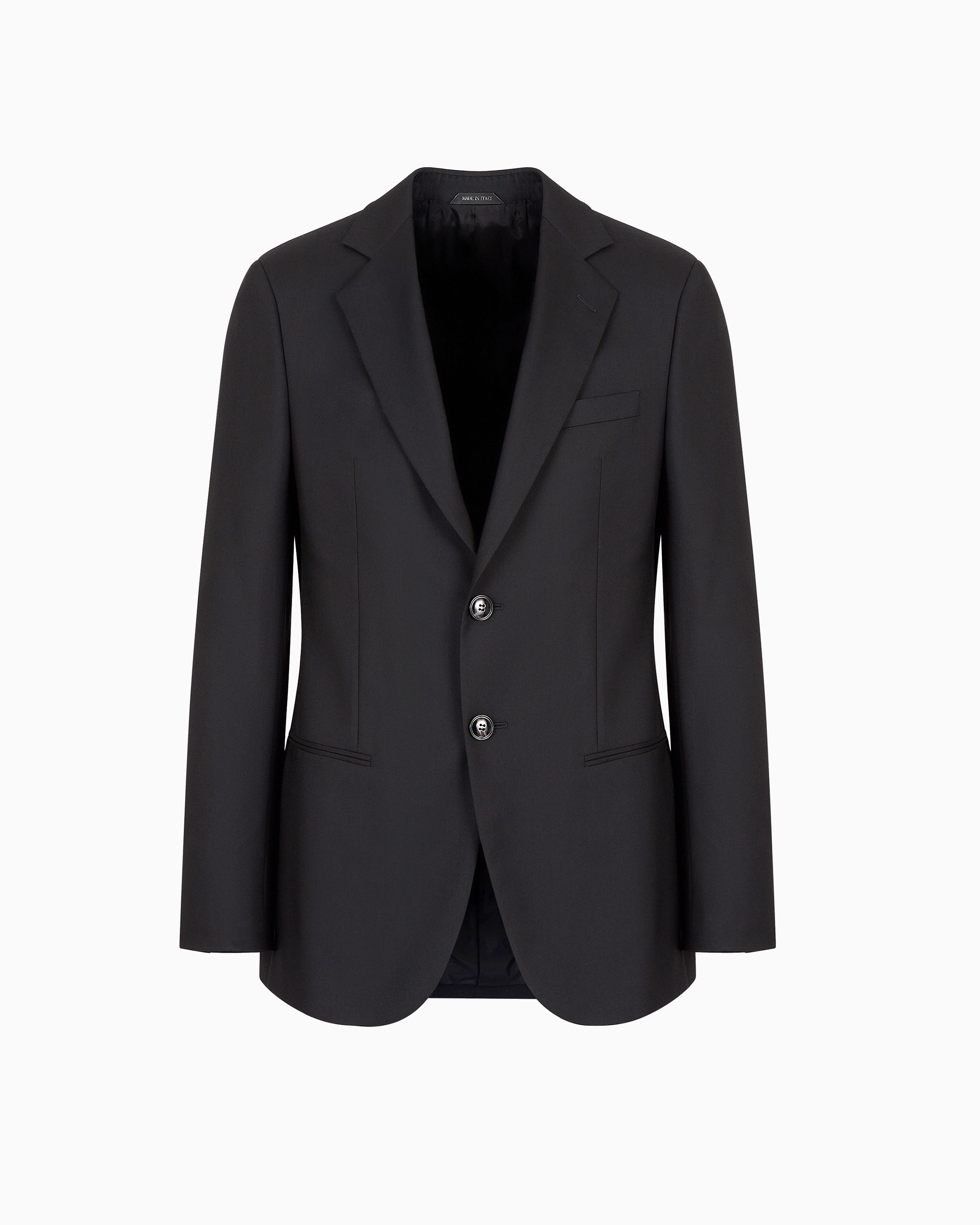 テーラードジャケット GIORGIO ARMANI SINGLE BREASTED JACKET IN CHANGEABLE VISCOSE Single-breasted jacket in light viscose jersey | Giorgio Armani