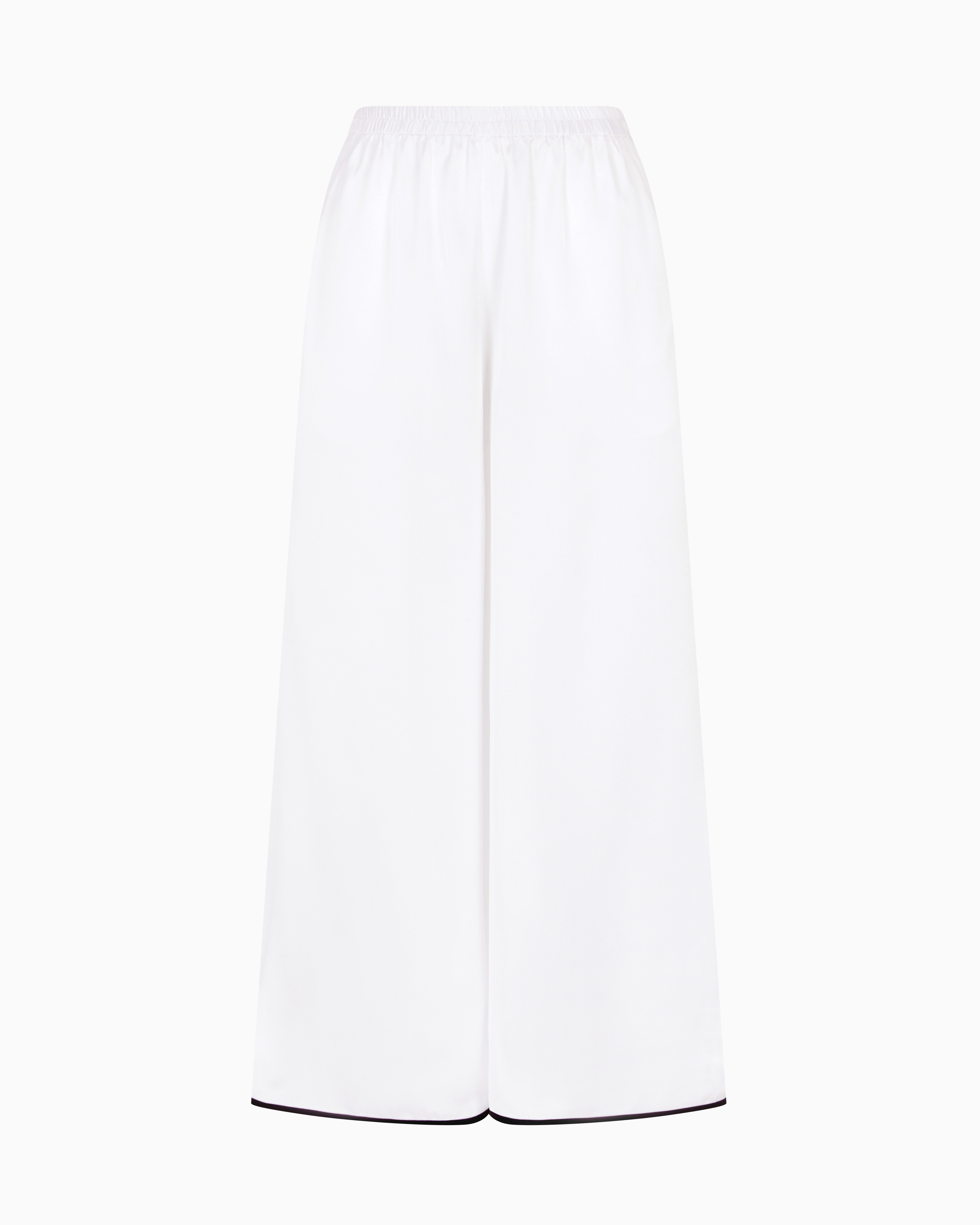Giorgio Armani Wide-leg Silk Trousers