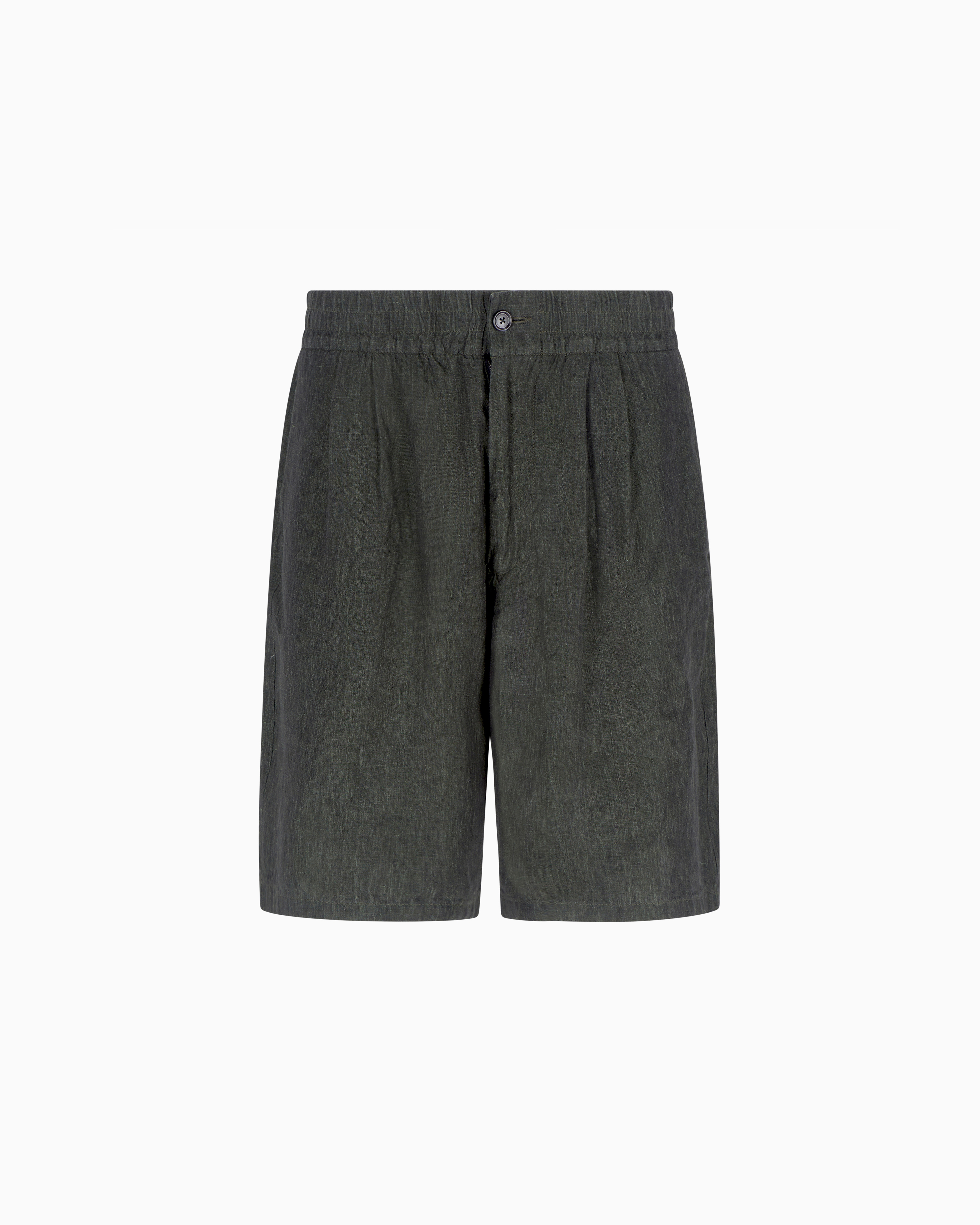 Giorgio Armani Linen Bermuda Shorts