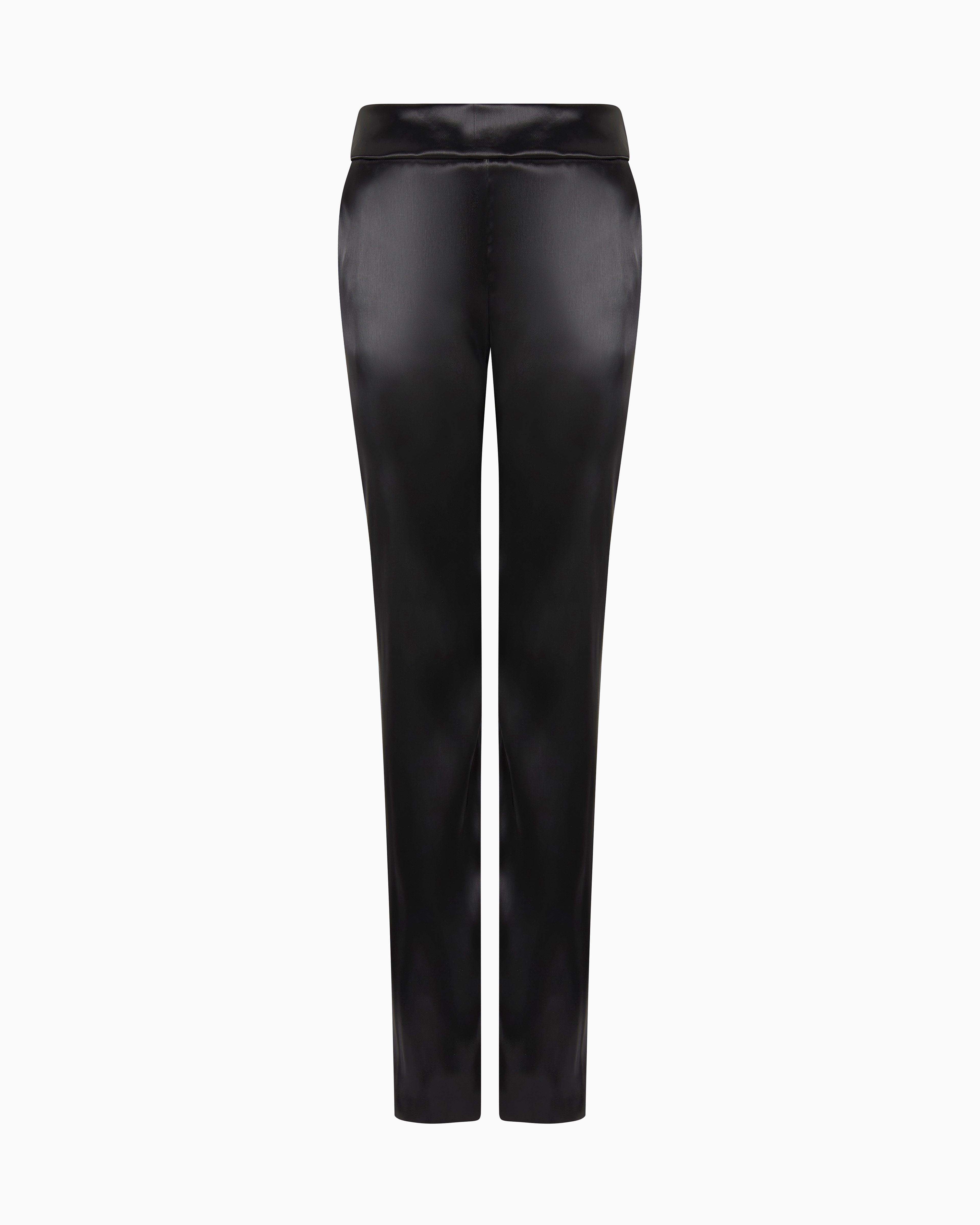 Giorgio Armani Fluid Silk Straight Trousers
