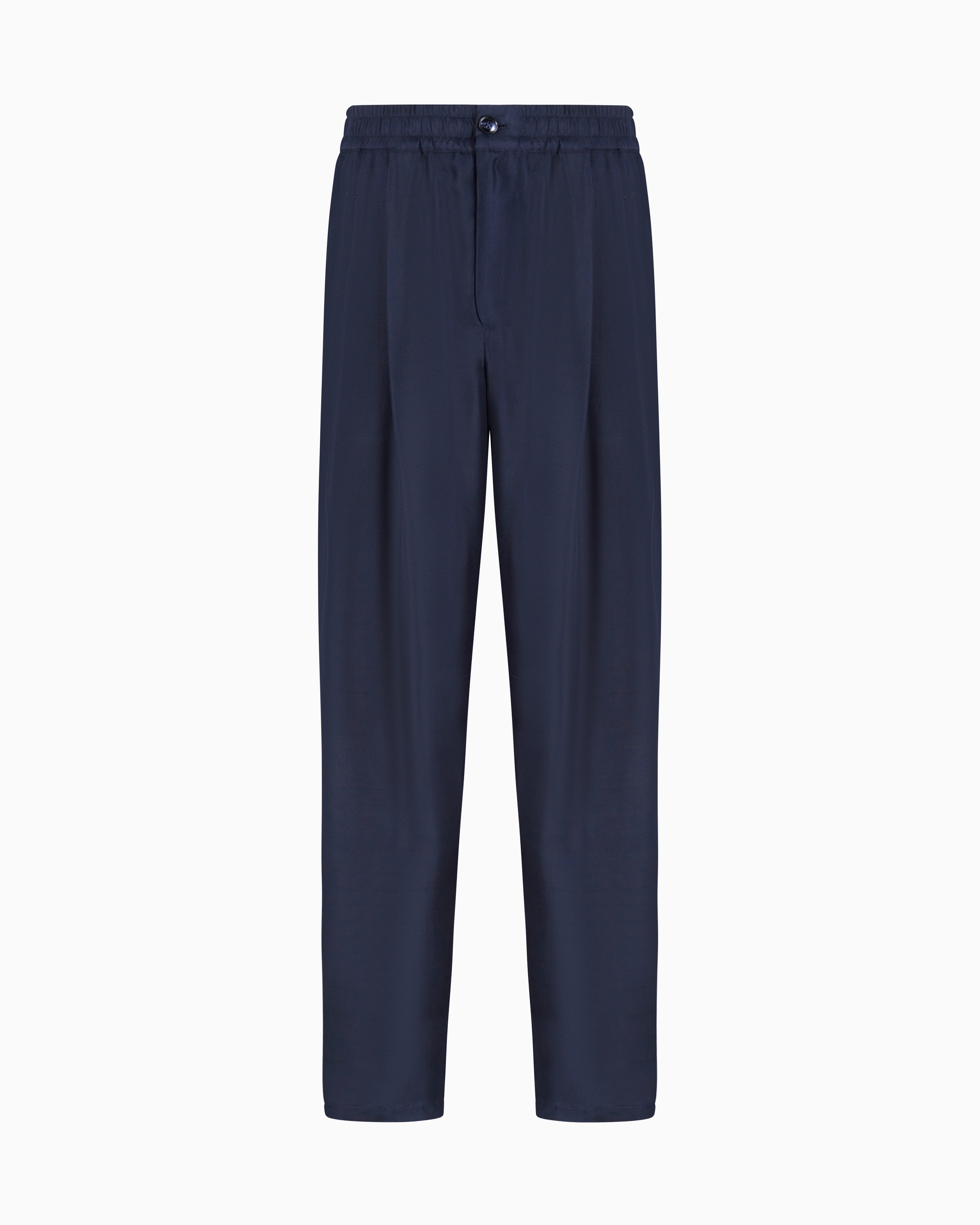 GIORGIO ARMANI ２タックスラックスパンツ ブラウン/UW203 undefined