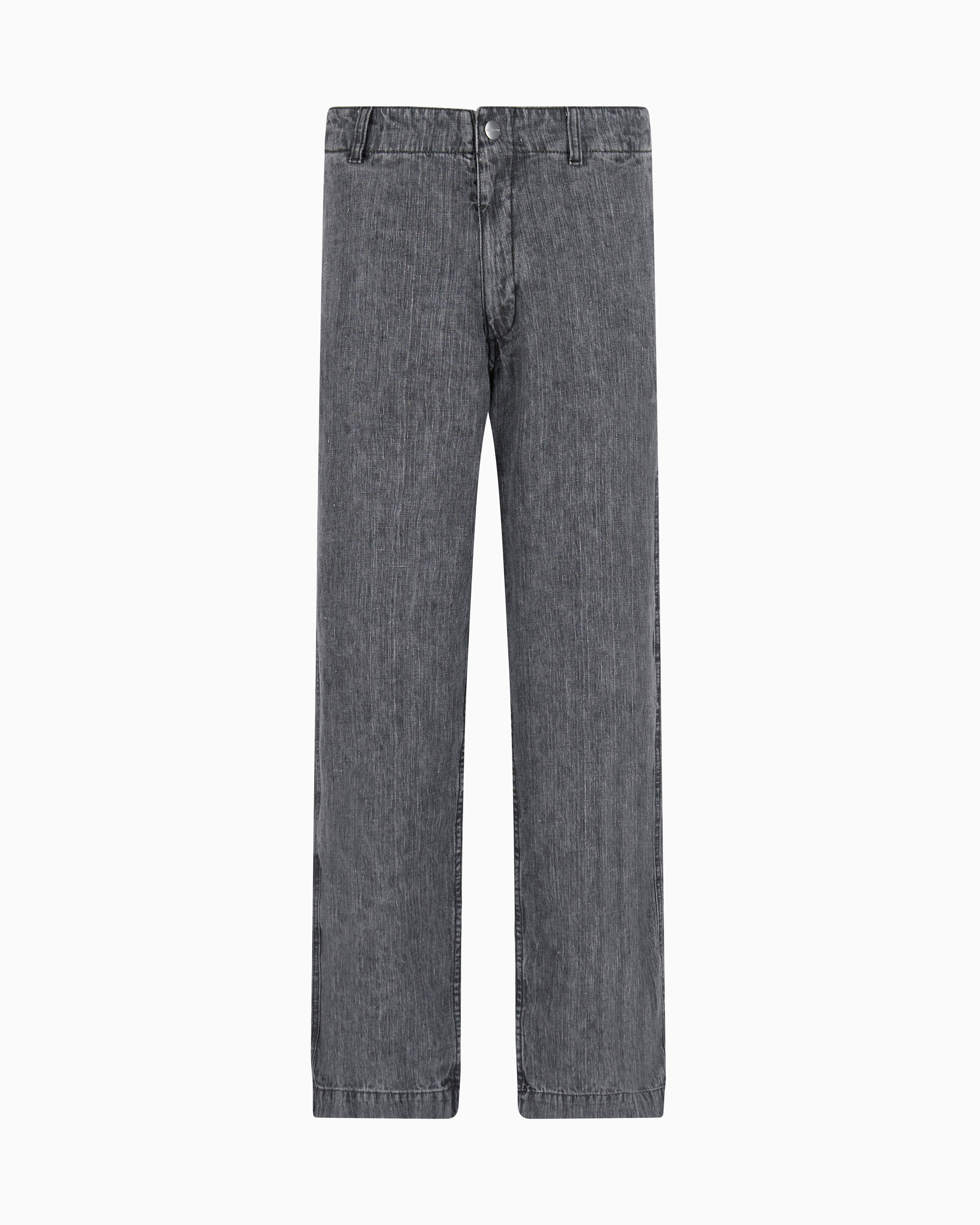 GIORGIO ARMANI デニムセットアップ EMPORIO ARMANI (エンポリオアルマーニ) フロッキーロゴ デニム