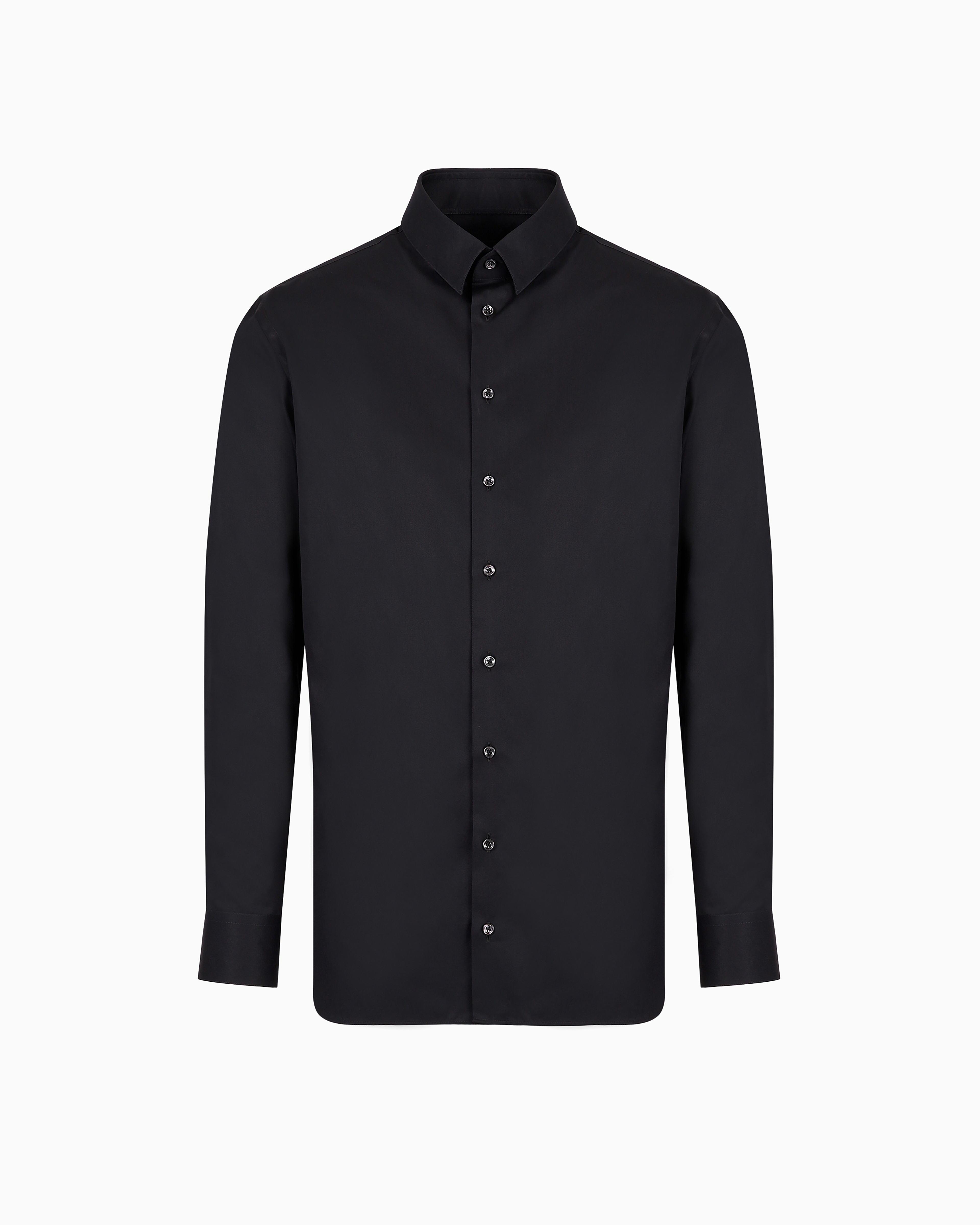 Luxury cotton twill shirt | Giorgio Armani