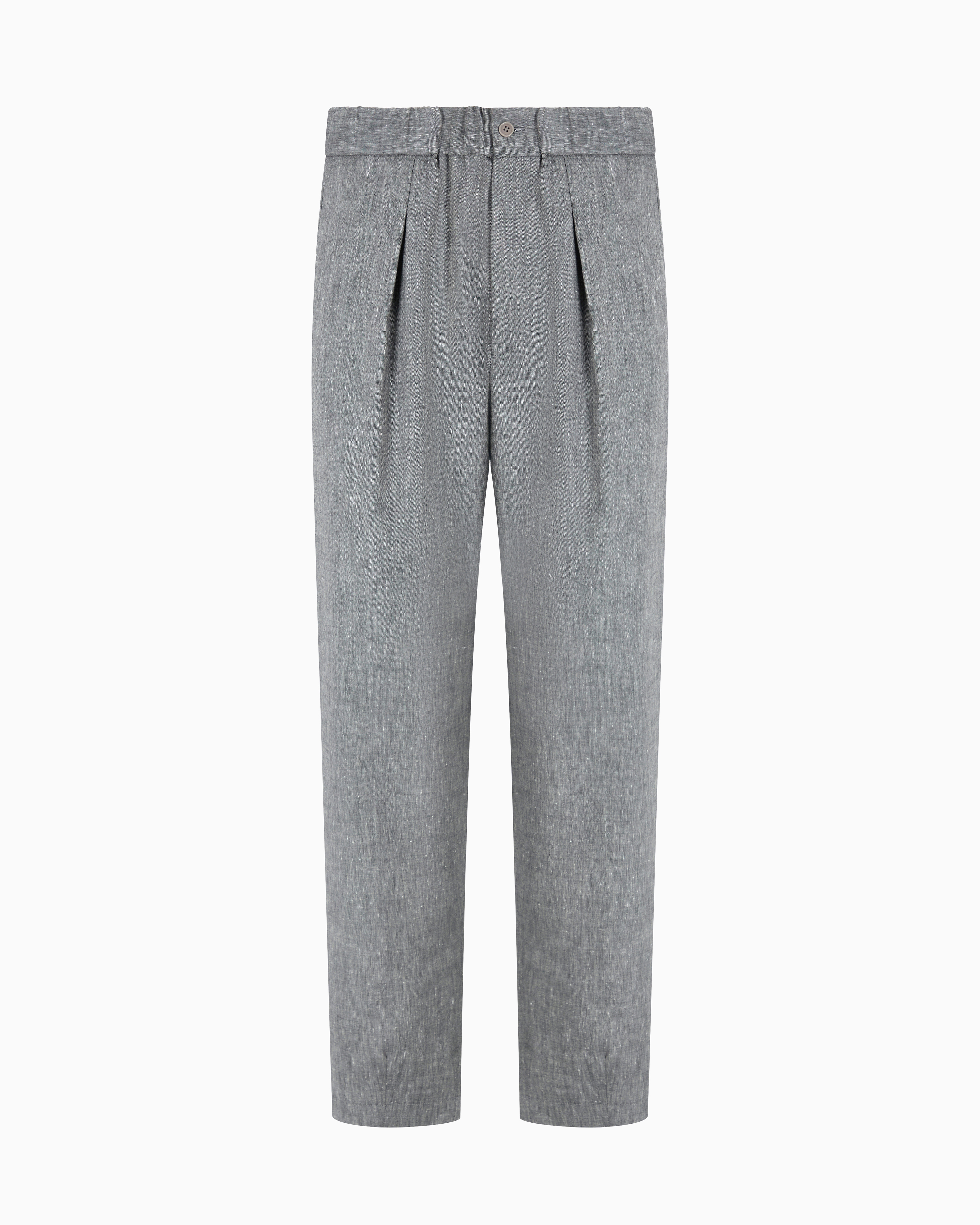 ARMANI JEANSウォッシュ加工ストレートジーンズ34イタリア製グレー