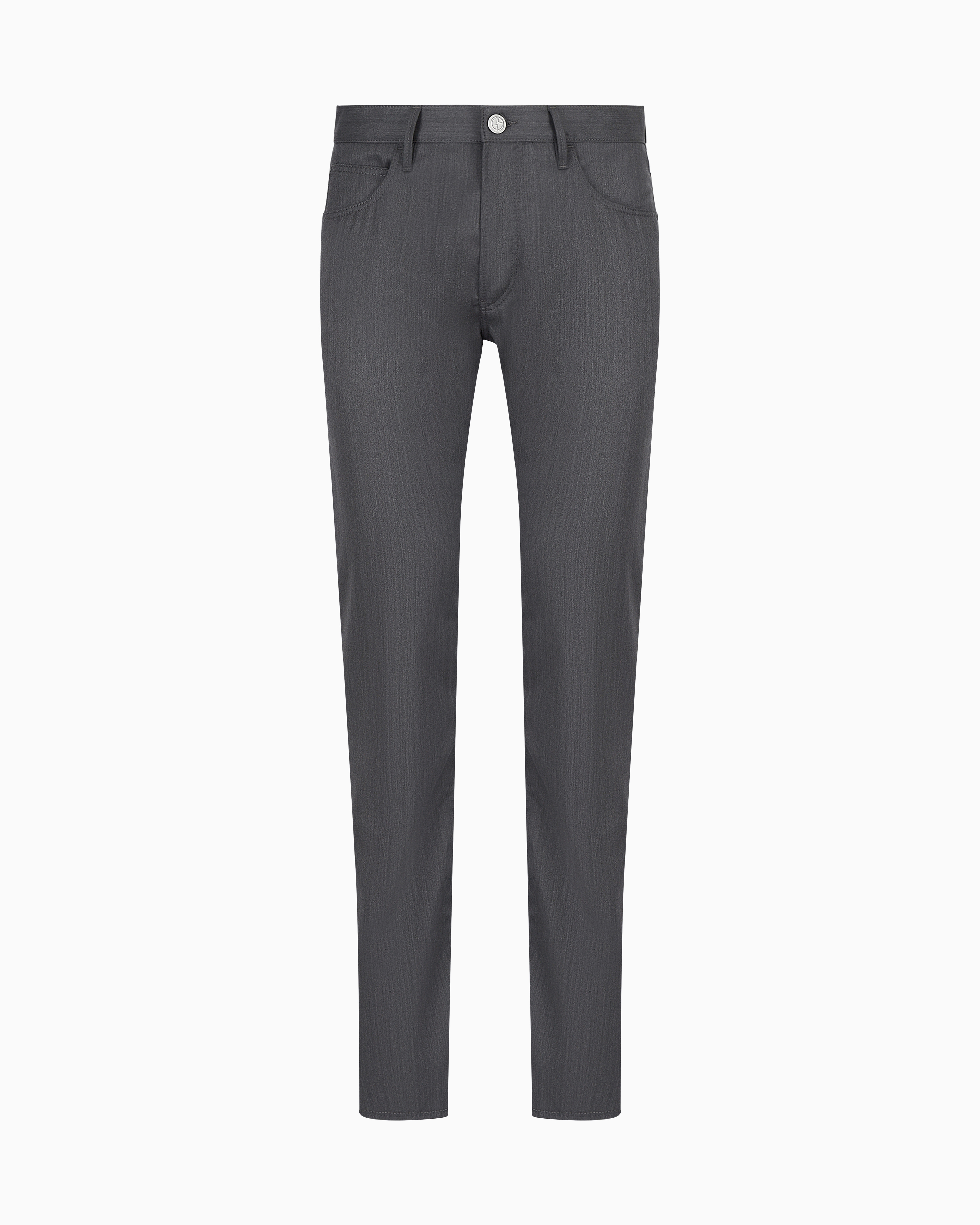 パンツ giogio armani wool wide slacks spa navy Giorgio Armani Pleated wide-leg Trousers | Blue | FARFETCH JO