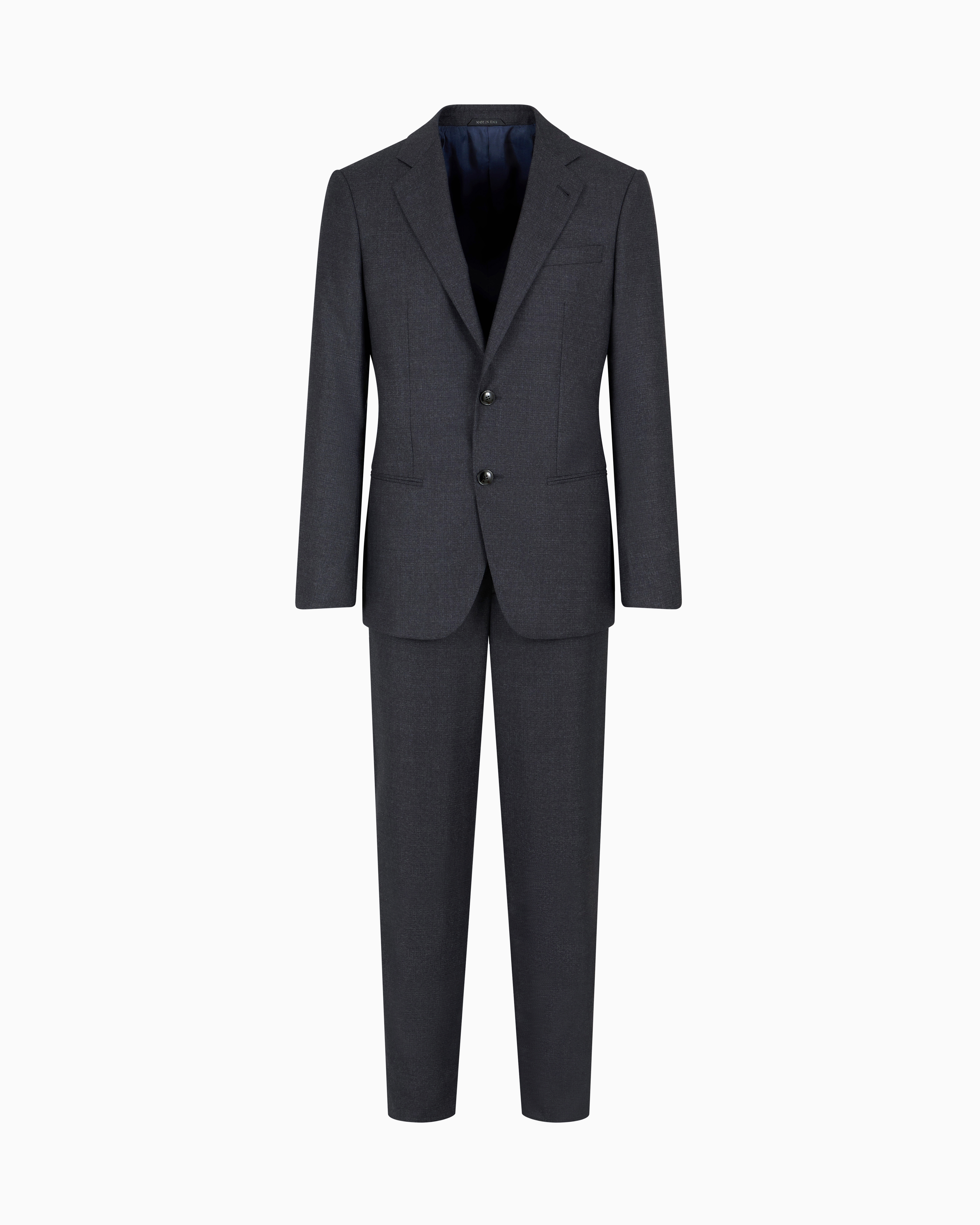 【高級】GIORGIO ARMANI イタリア LANA VIRGIN WOOL Giorgio Armani virgin-wool Suit | Grey | FARFETCH IN