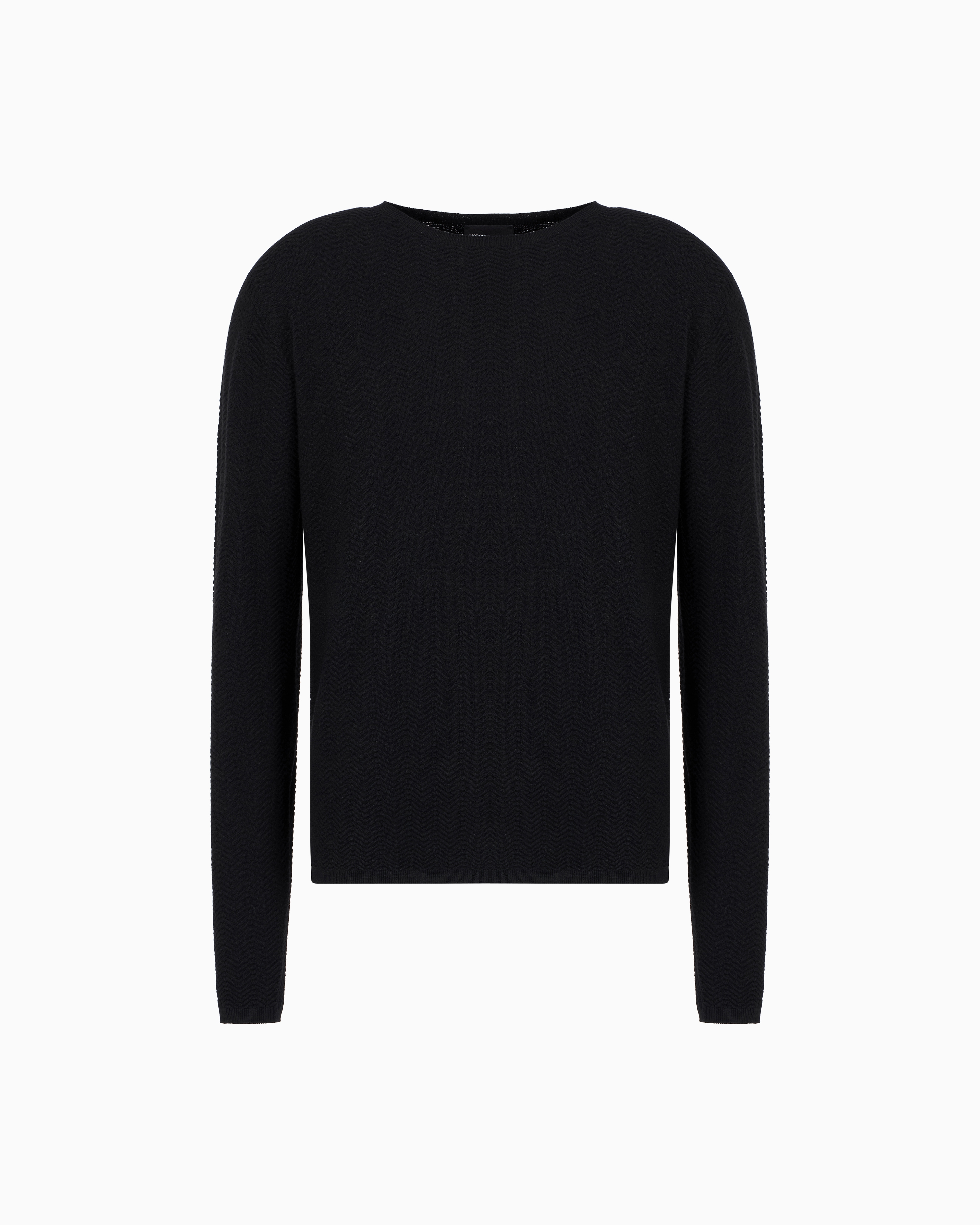 Giorgio Armani クルーネックニット サイズ48 ウール　イタリア製 GIORGIO ARMANI ジョルジオアルマーニ アーカイブ クルーネック