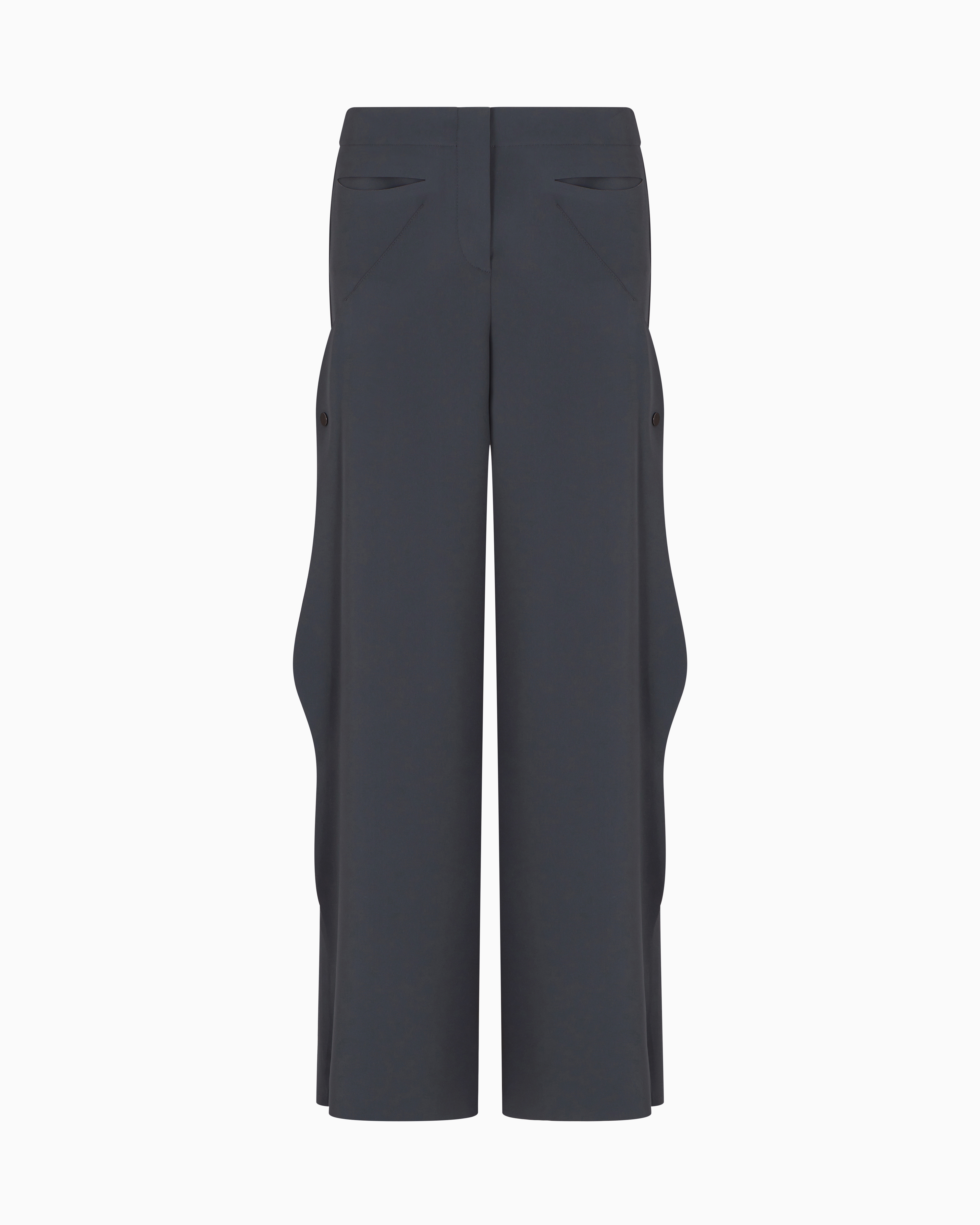 Giorgio Armani Technical-cady Straight Trousers