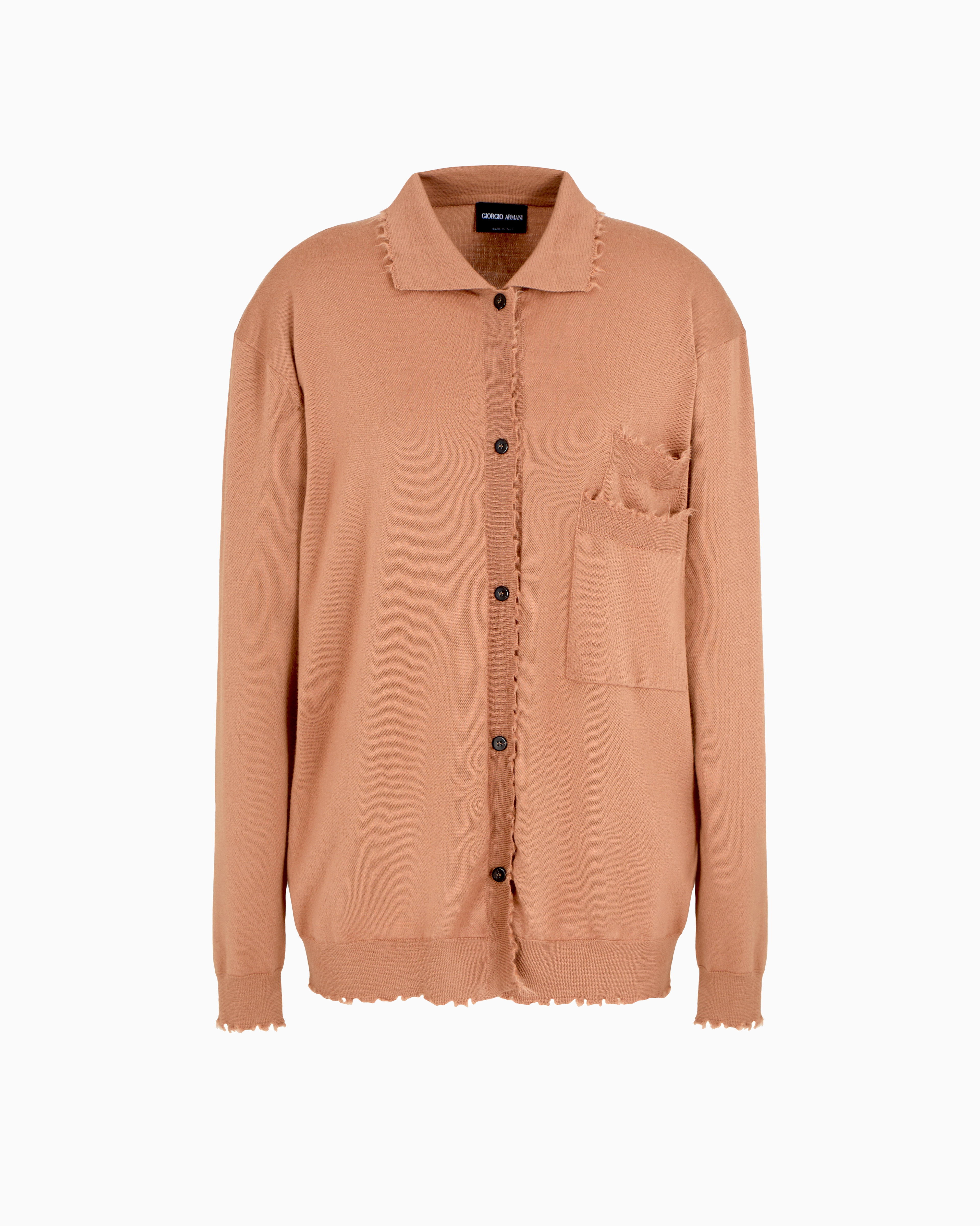 Giorgio Armani Cardigans In Orange