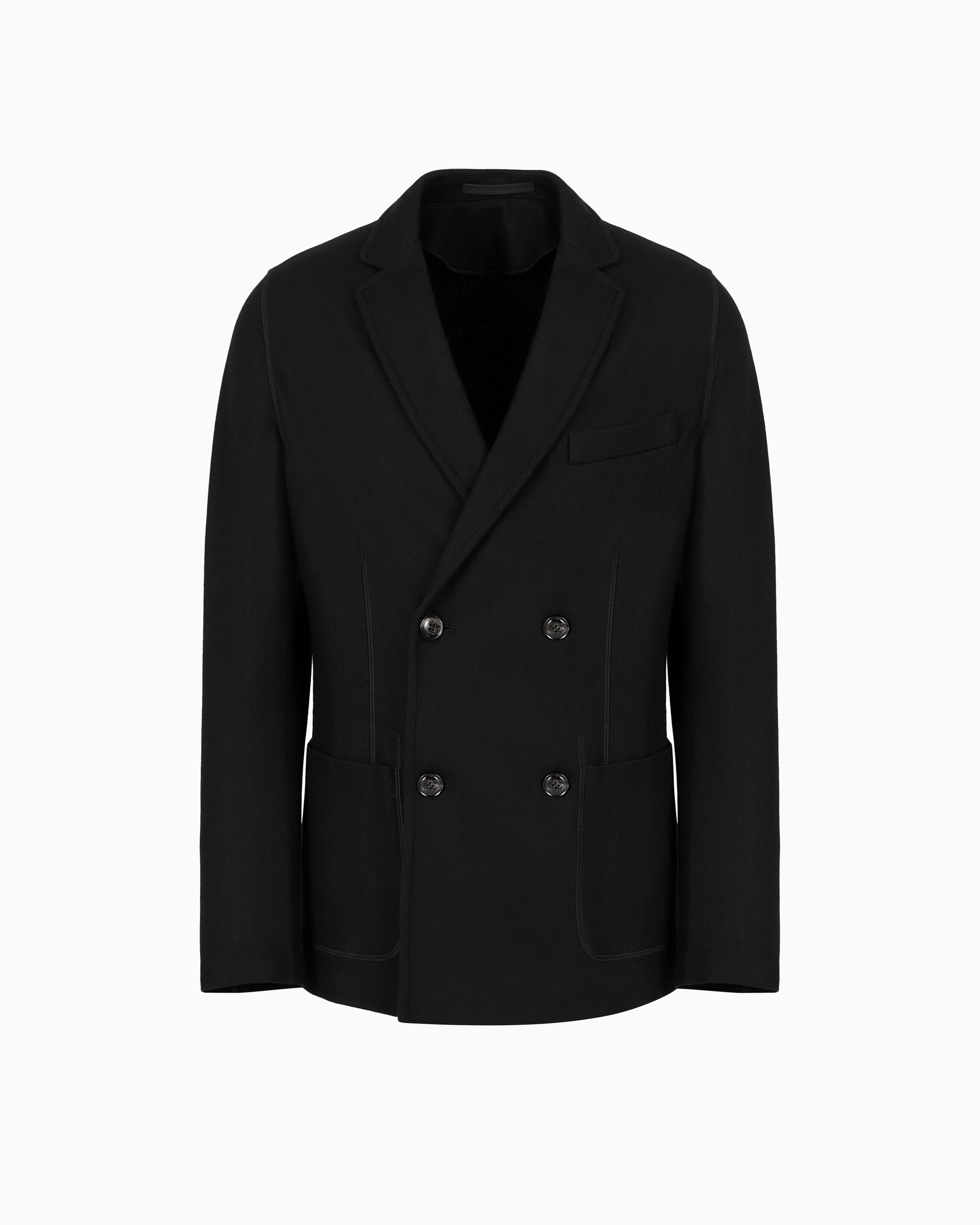 ジャケット GIORGIO ARMANI DOUBLE-BREASTED JACKET IN CASHMERE AND SILK Giorgio Armani Silk Double-Breasted Blazer | Saks Fifth Avenue