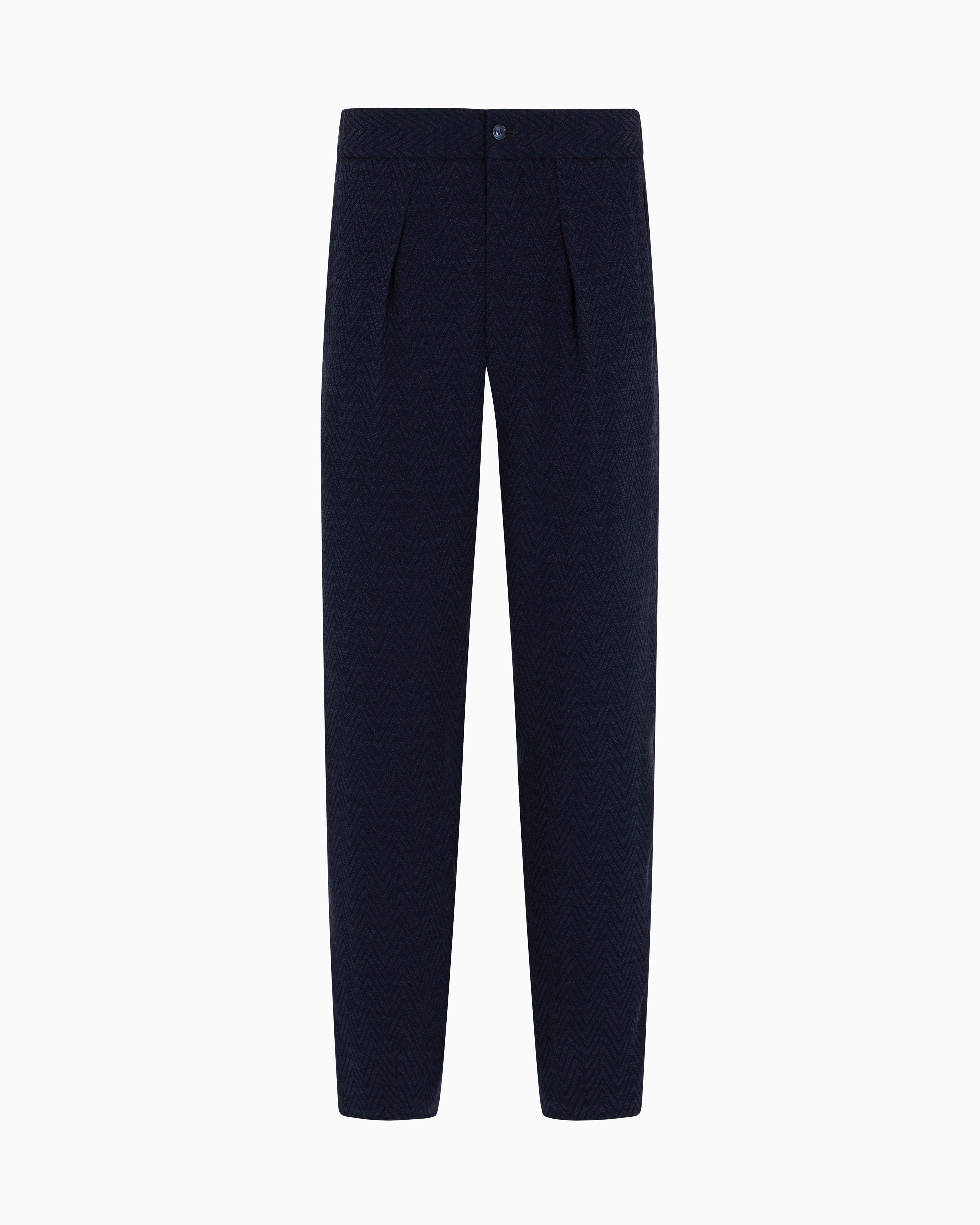 GIORGIO ARMANI ２タックスラックスパンツ ブラウン/UW203 GIORGIO ARMANI 2タックスラックスパンツ ブラウン/UW203