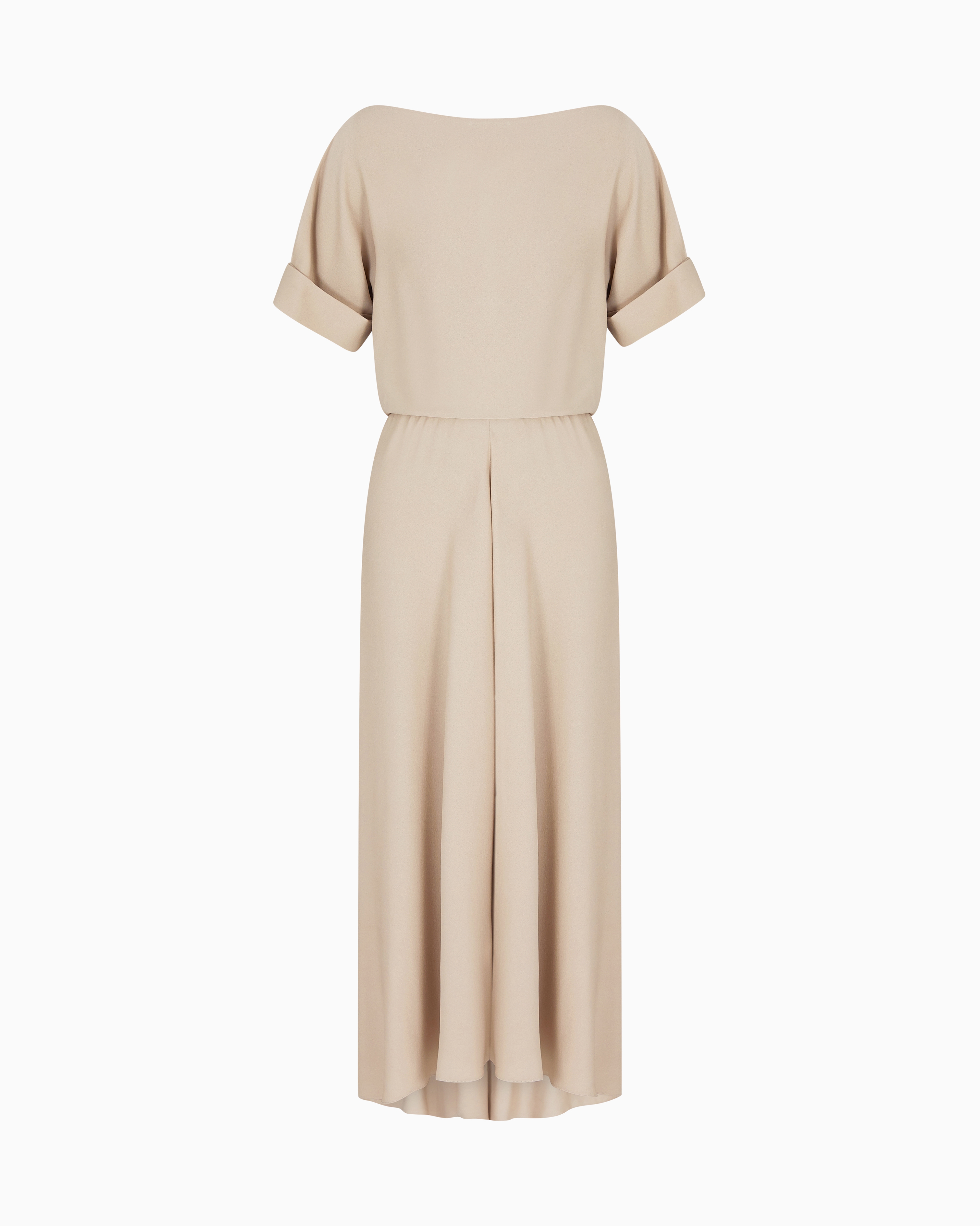 Giorgio Armani Long Triple Silk Georgette Dress