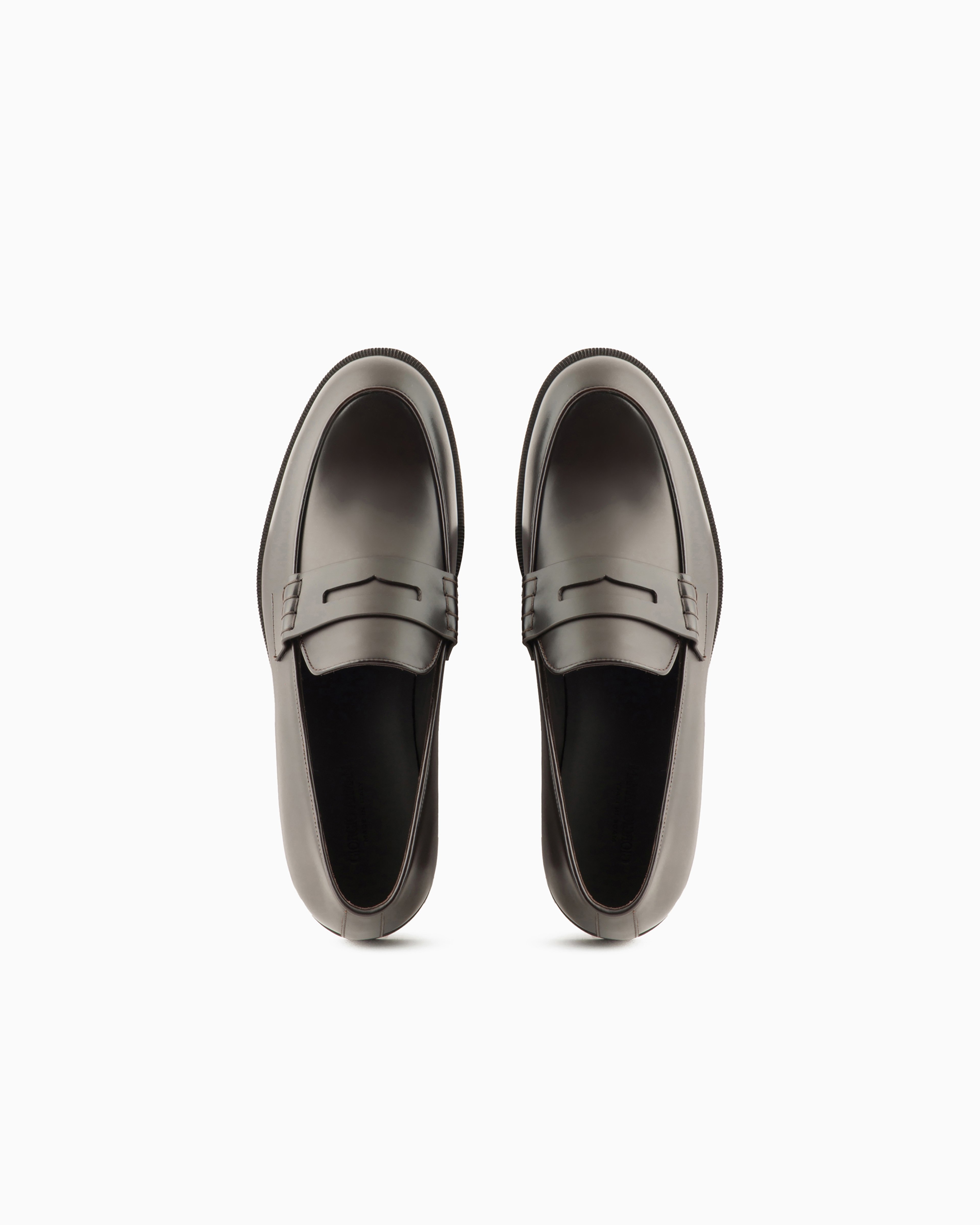 【GIORGIO ARMANI】美品 アルマーニタンカーソール コインローファー GIORGIO ARMANI|ジョルジオ・アルマーニ ローファー|HARDOFFオフ
