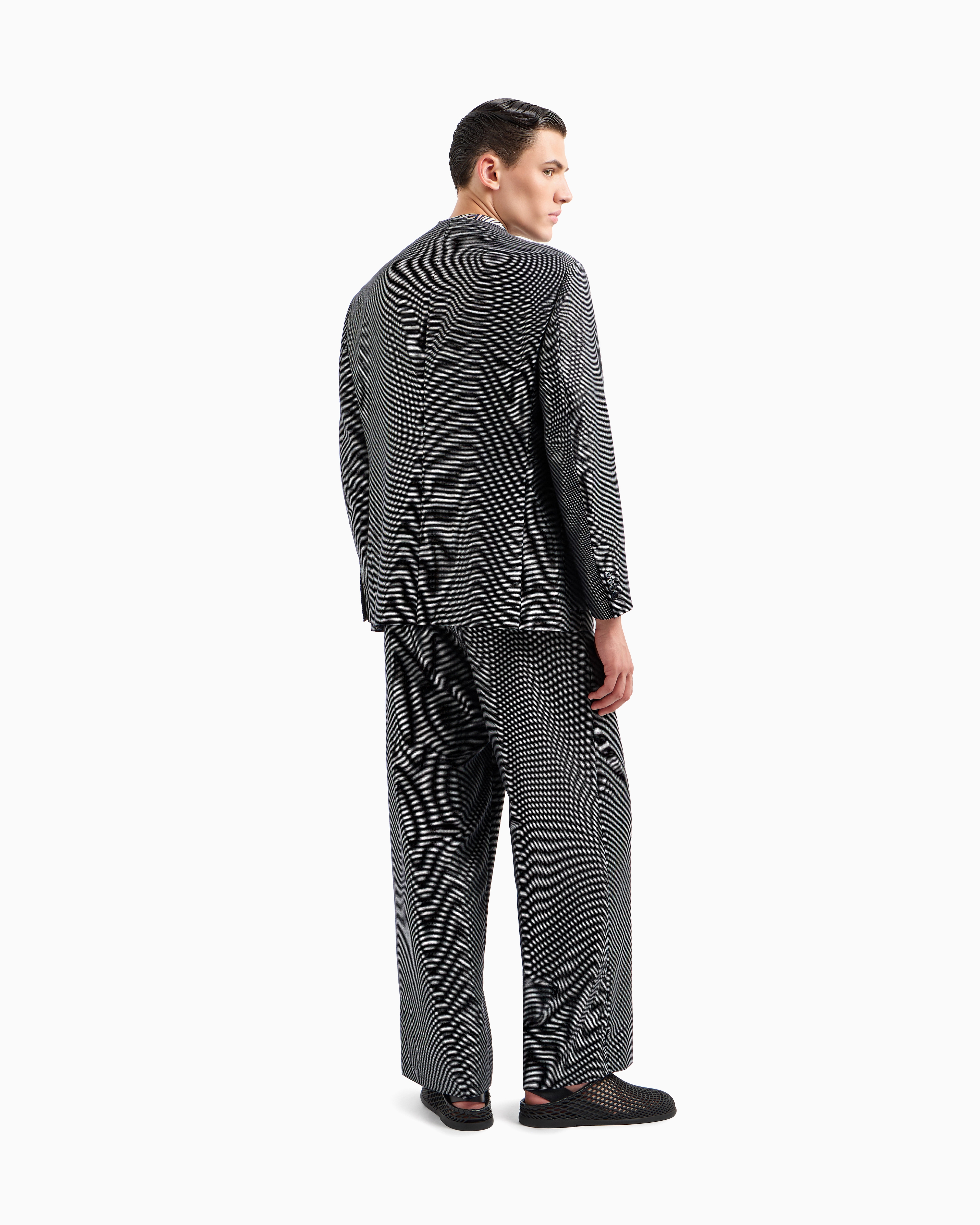 Giorgio Armani Virgin Wool And Silk Single-breasted Suit