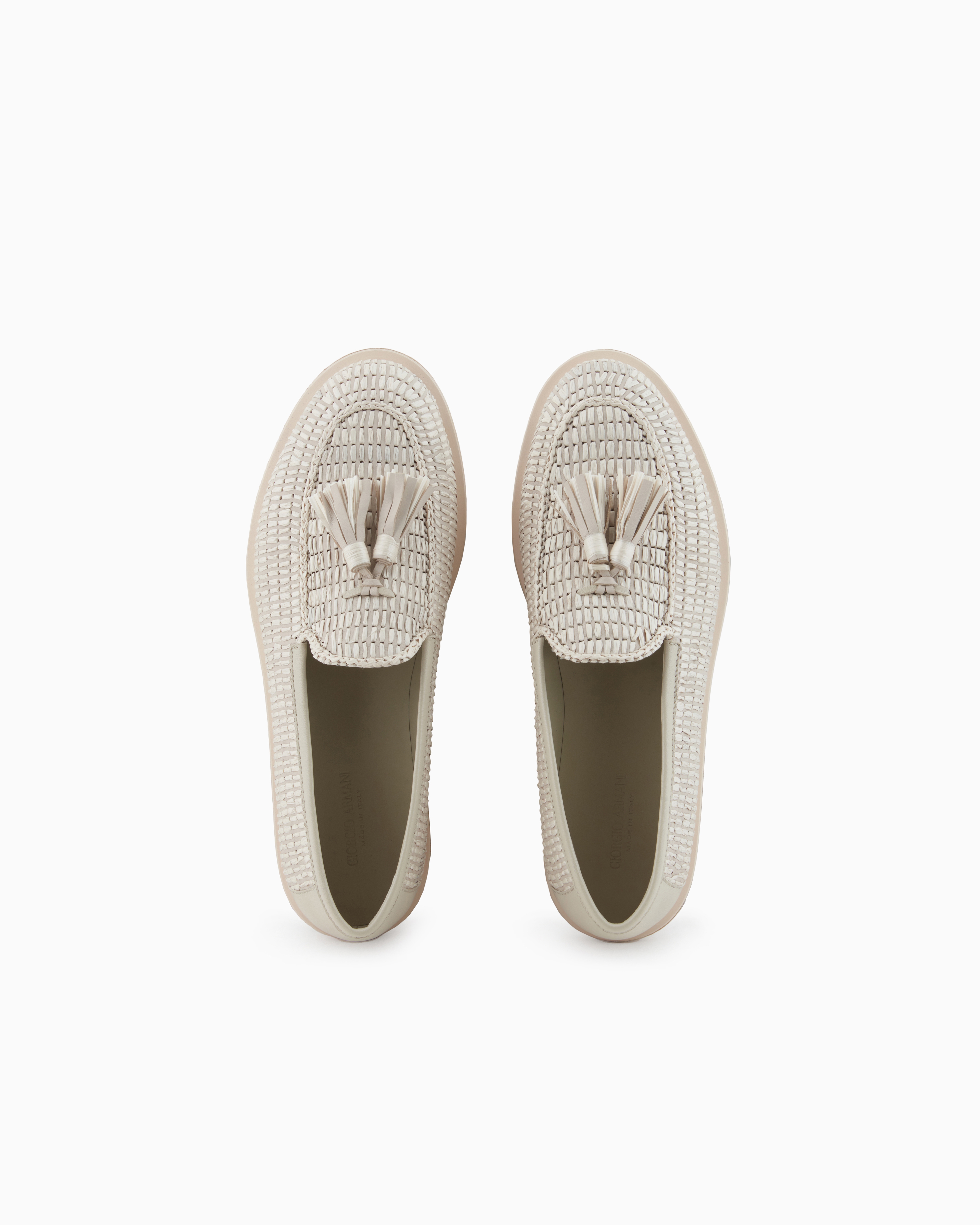 Giorgio Armani タッセルローファー 編み込み 225 25.0㎝ Giorgio Armani タッセルローファー 編み込み 225 25.0㎝ 靴