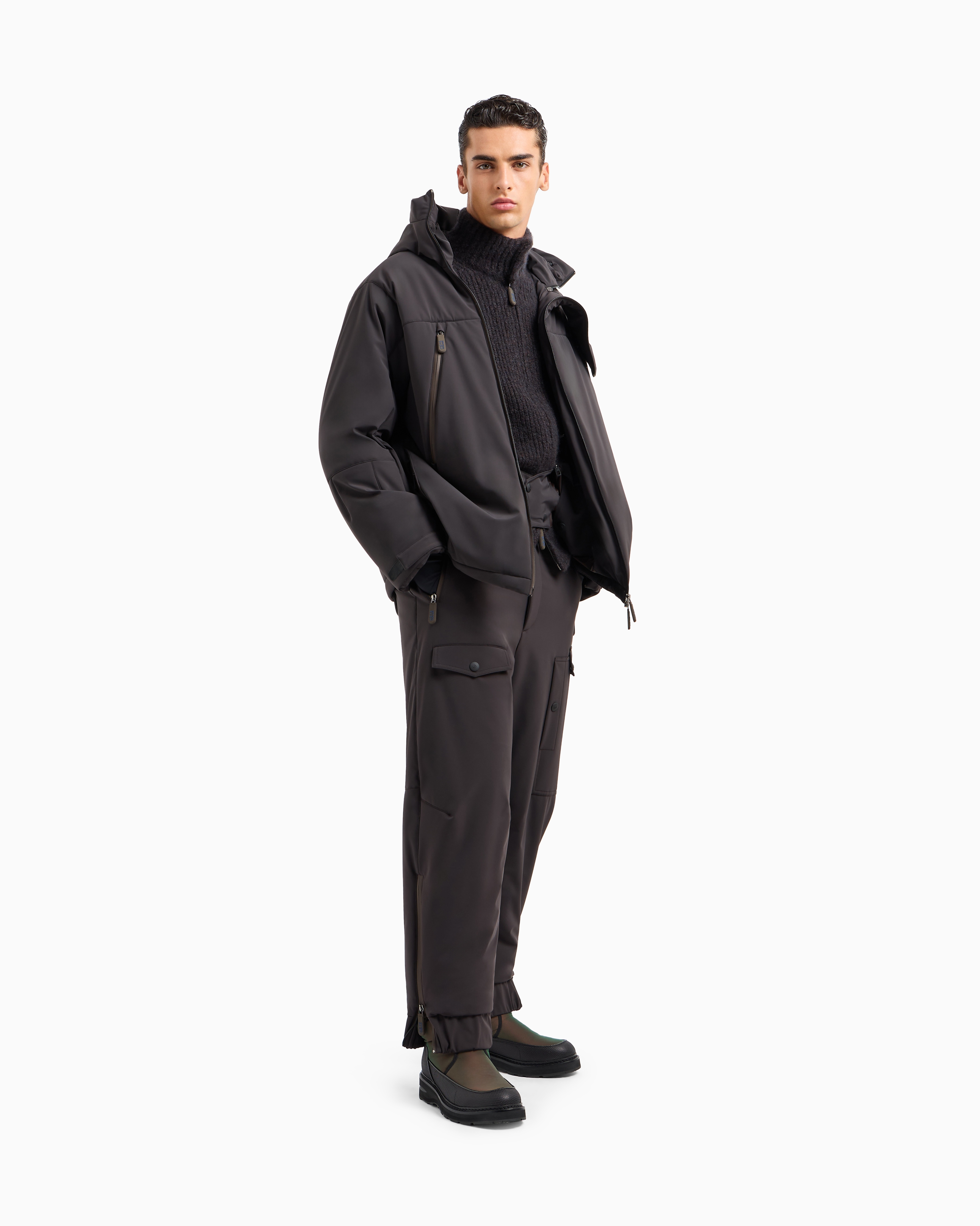 新品★GIORGIO ARMANI■ハイネックジャージ風トップス 三越伊勢丹 | GIORGIO ARMANI/ジョルジオ アルマーニ_Men通販