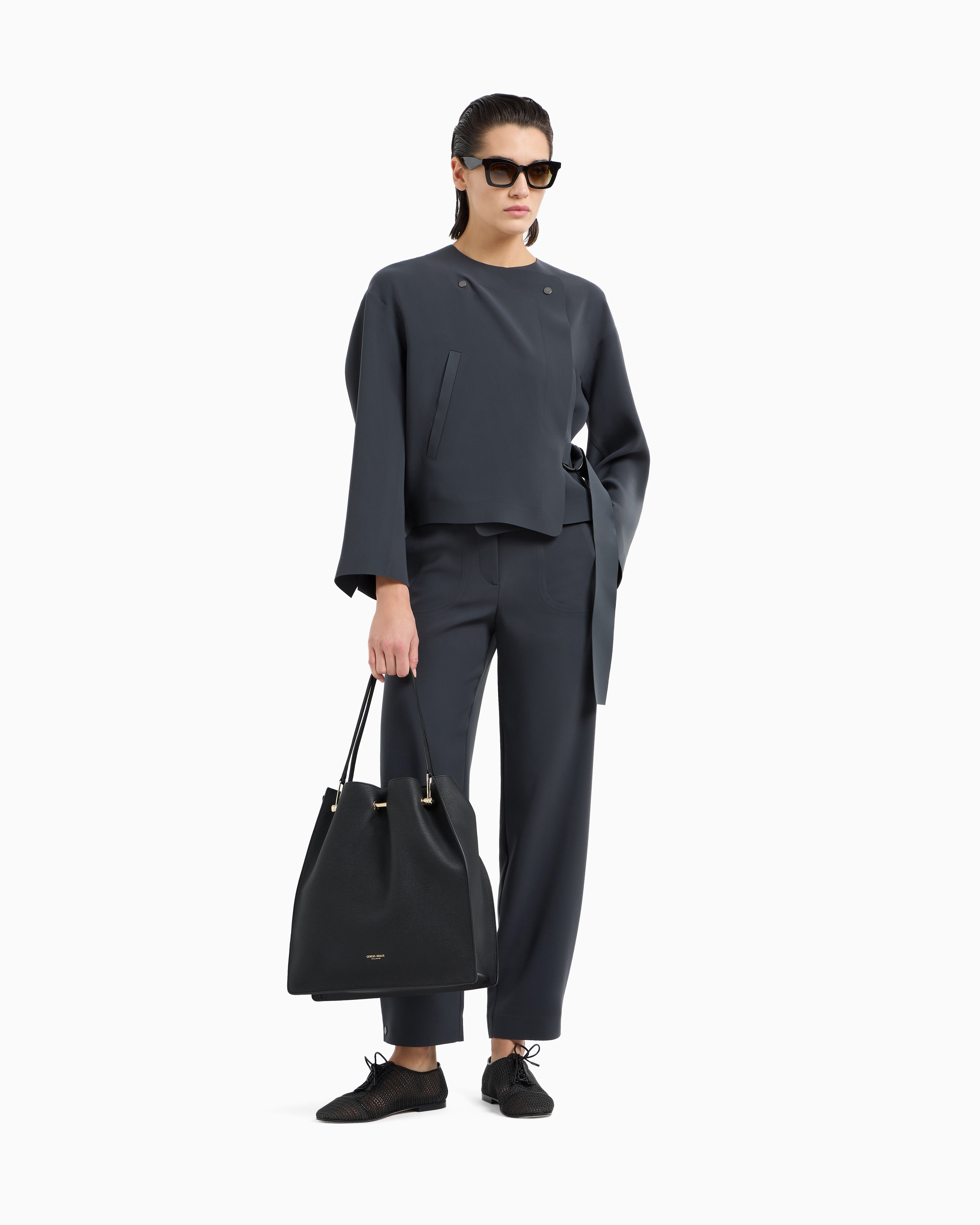 Giorgio Armani Blouson In Technical Cady