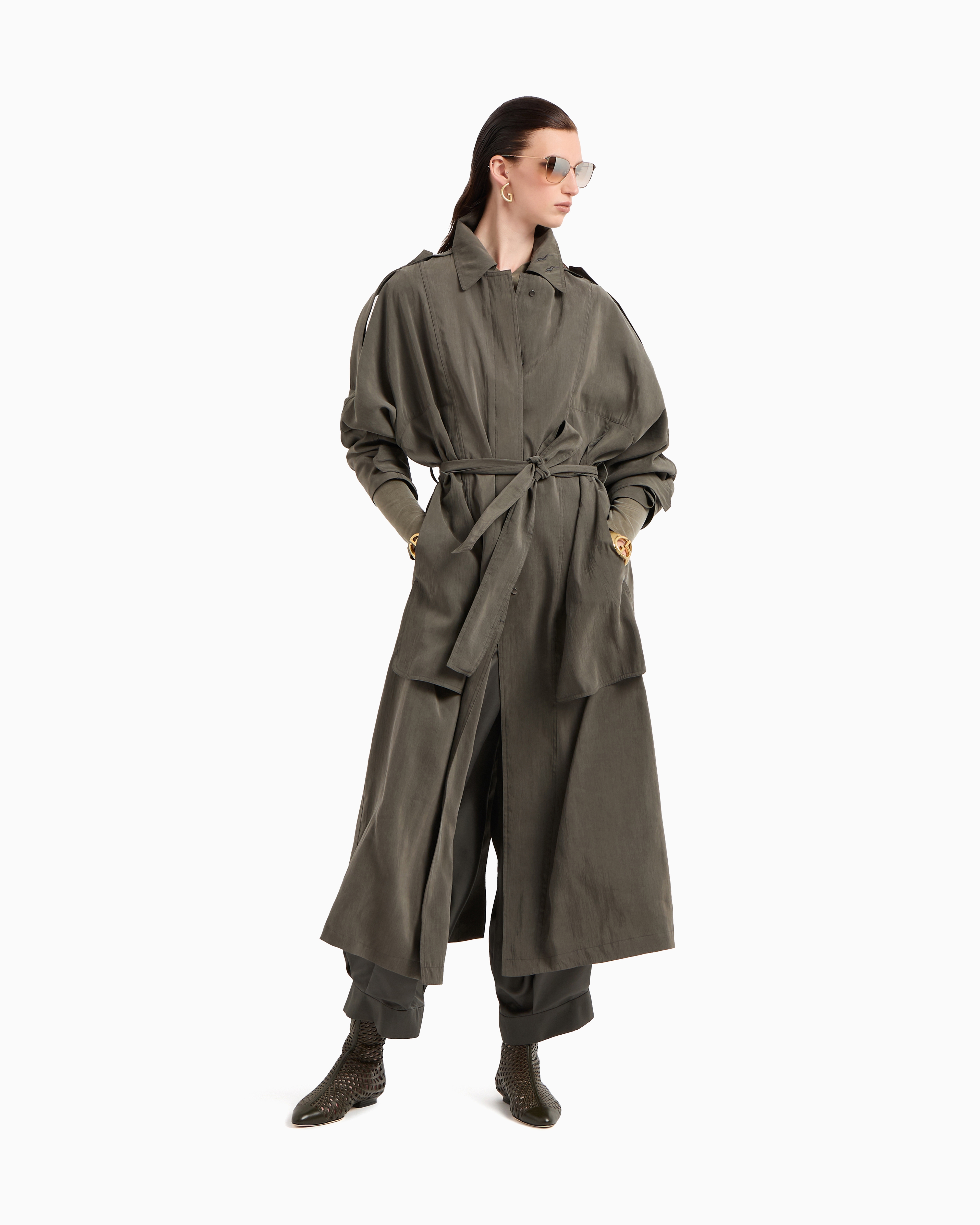 GIORGIO ARMANI Trench Coat ジョルジオアルマーニ Giorgio Armani Trench Coat | Strato