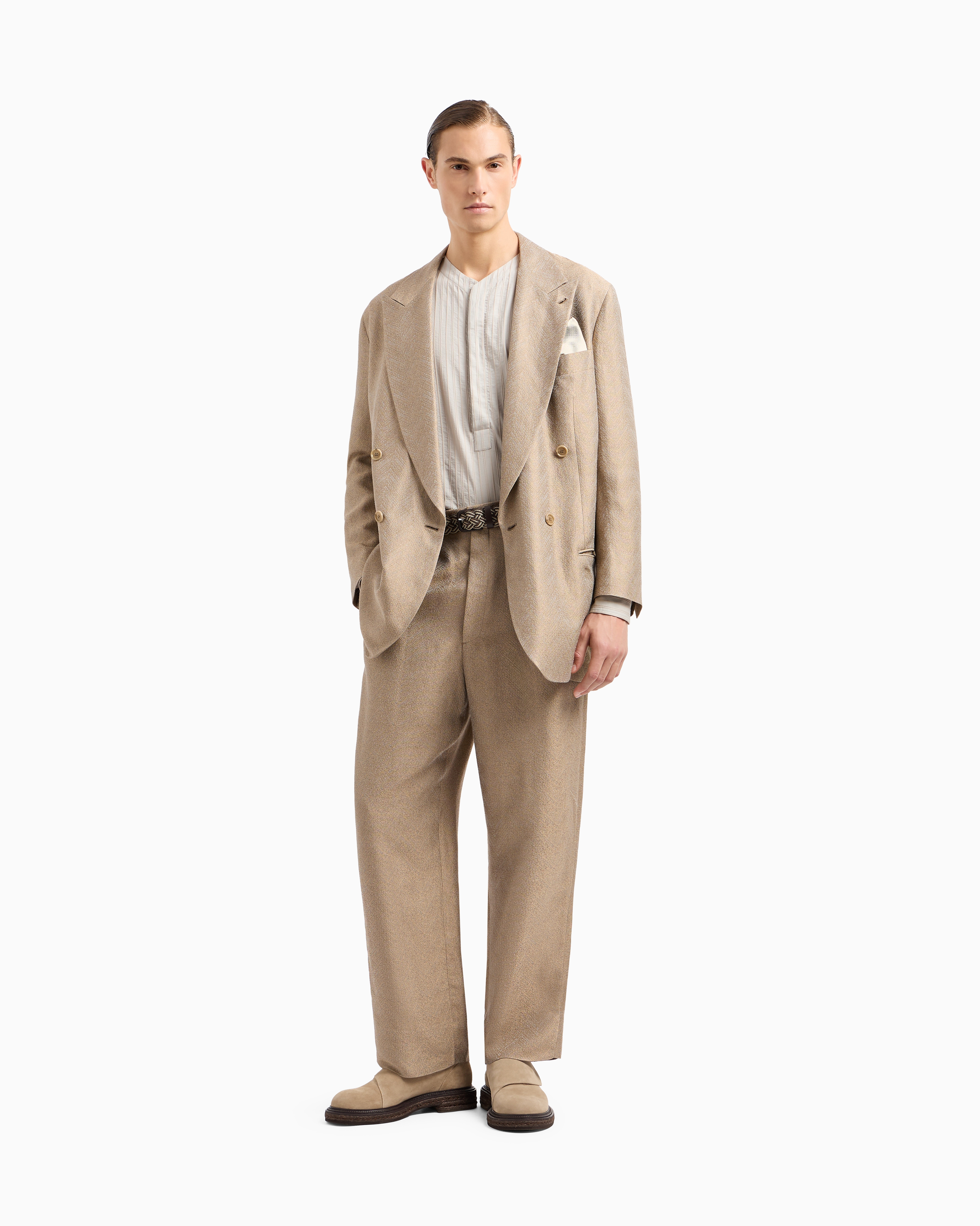 GIORGIO ARMANI パンツ(その他) ベージュ系 4105025M0018 GM000121_TE14465_M6166_D_SS202