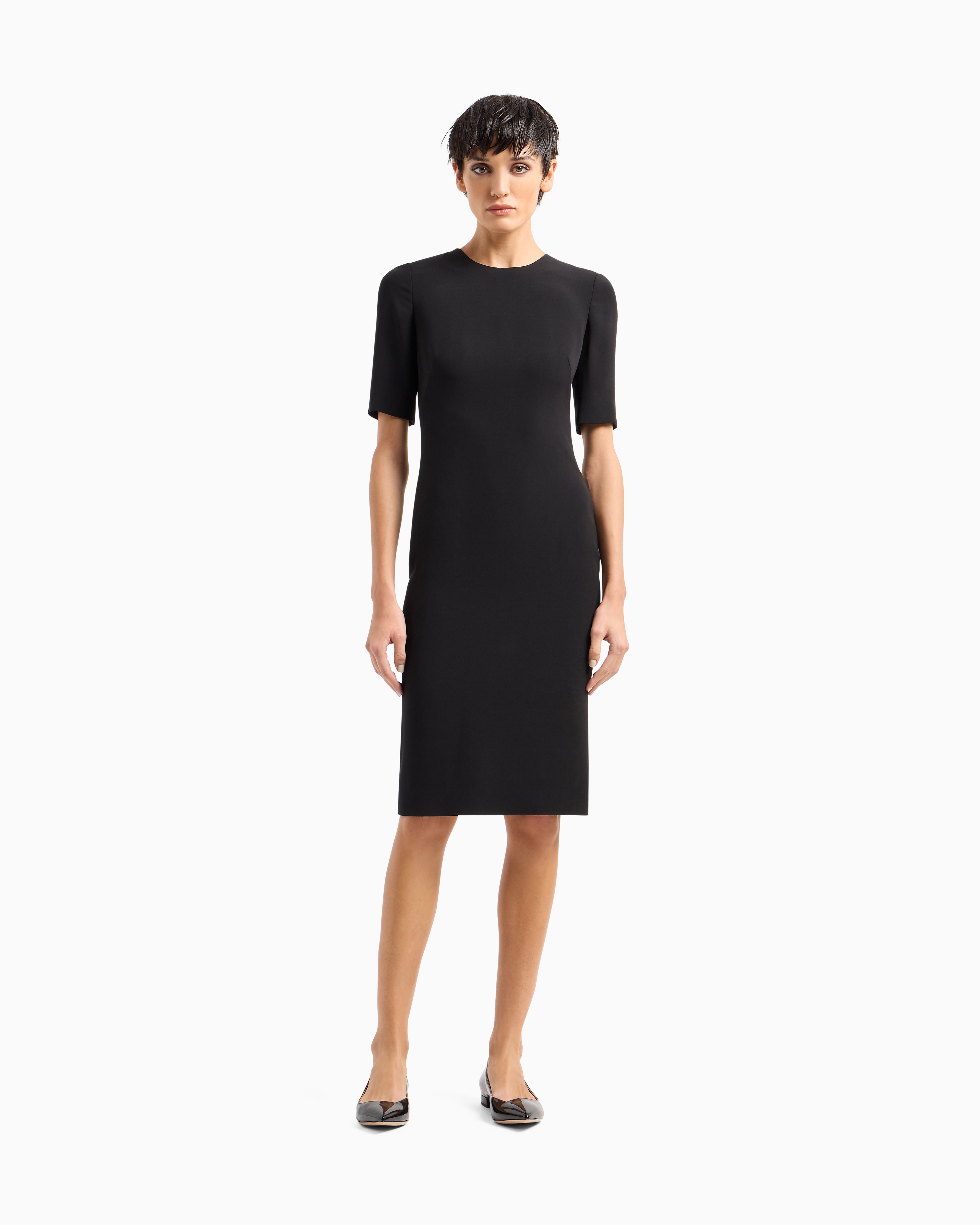 E9675◾️ジョルジオアルマーニ　シルクガウチョ ランウェイ GIORGIO ARMANI カシミア シルク セットアップ