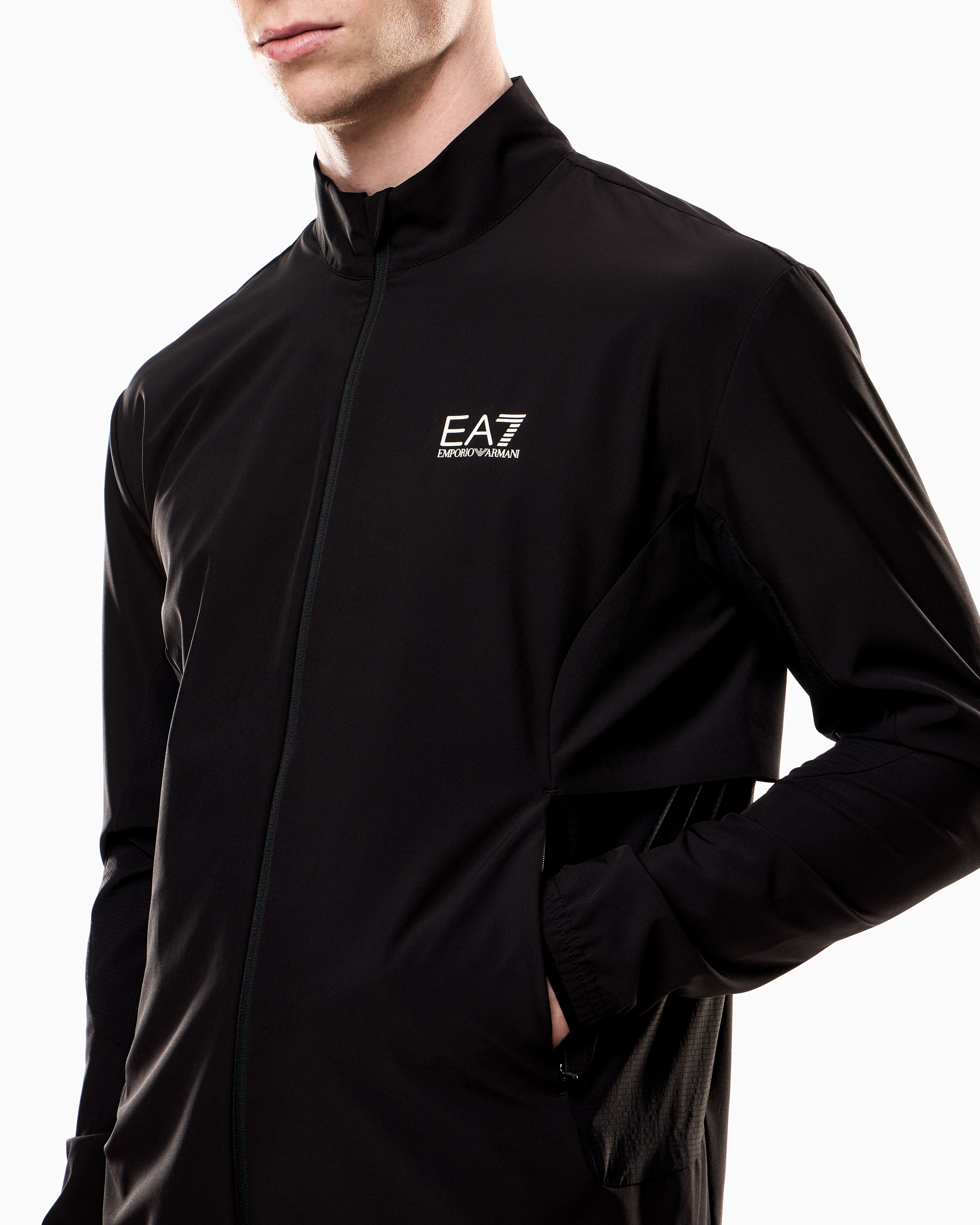 スウェット・トレーナー EA7 FLEECE (7M000078AF12948) EMPORIO ARMANI エンポリオアルマーニ EA7 スリーブロゴ