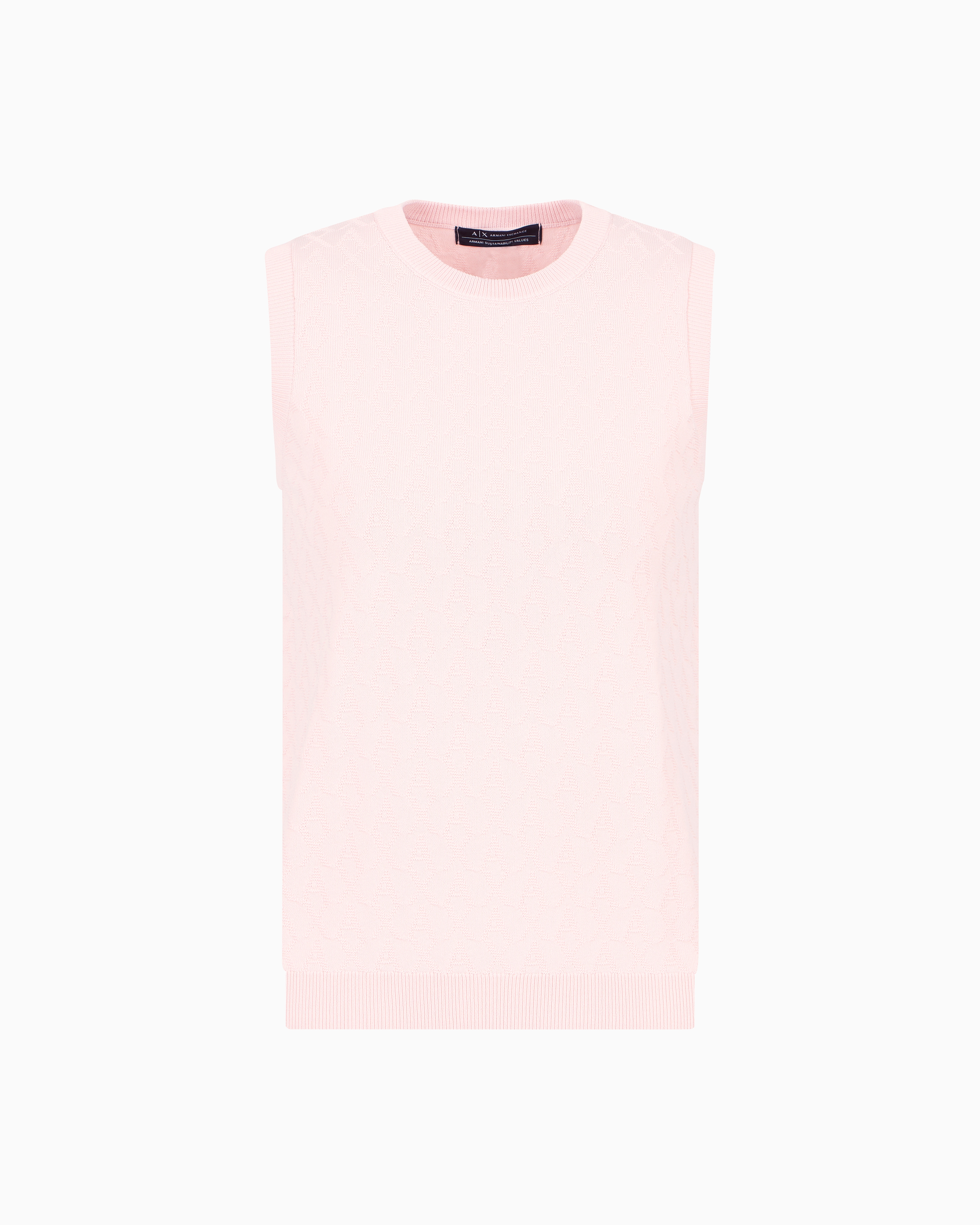 Top with allover logo | Armani Exchange