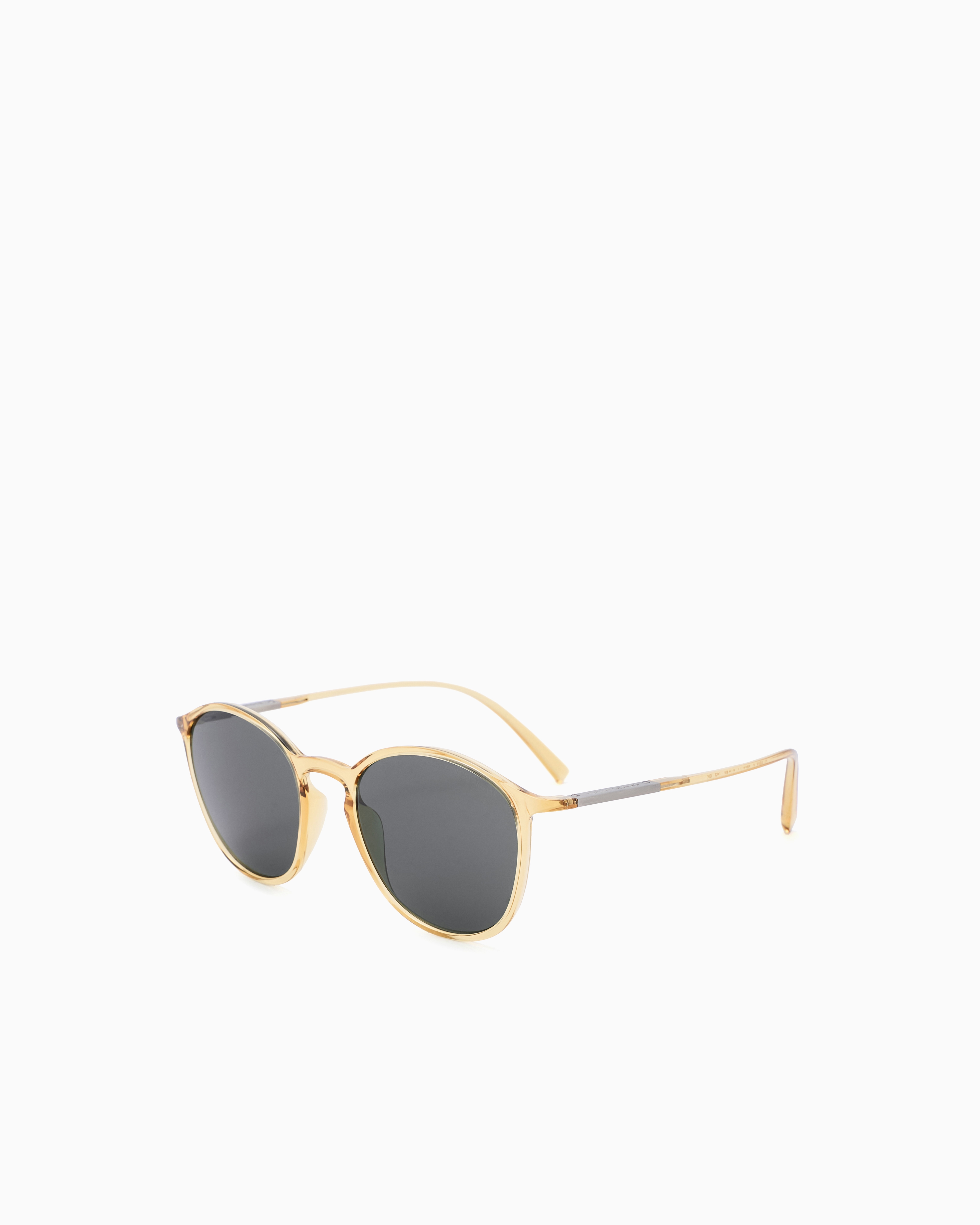 Giorgio Armani Panto Sunglasses In Beige