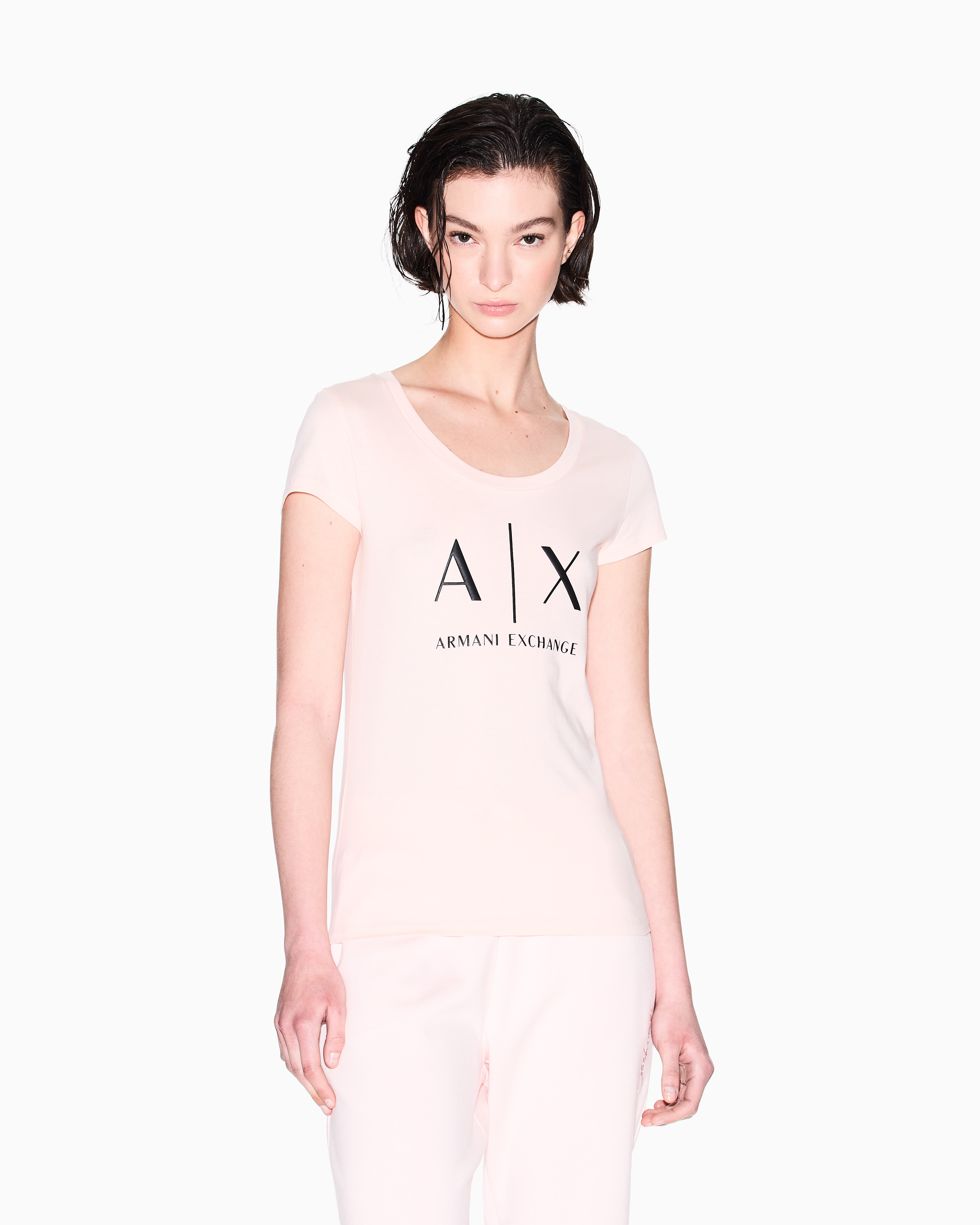 Pima Cotton Print Short T-Shirt