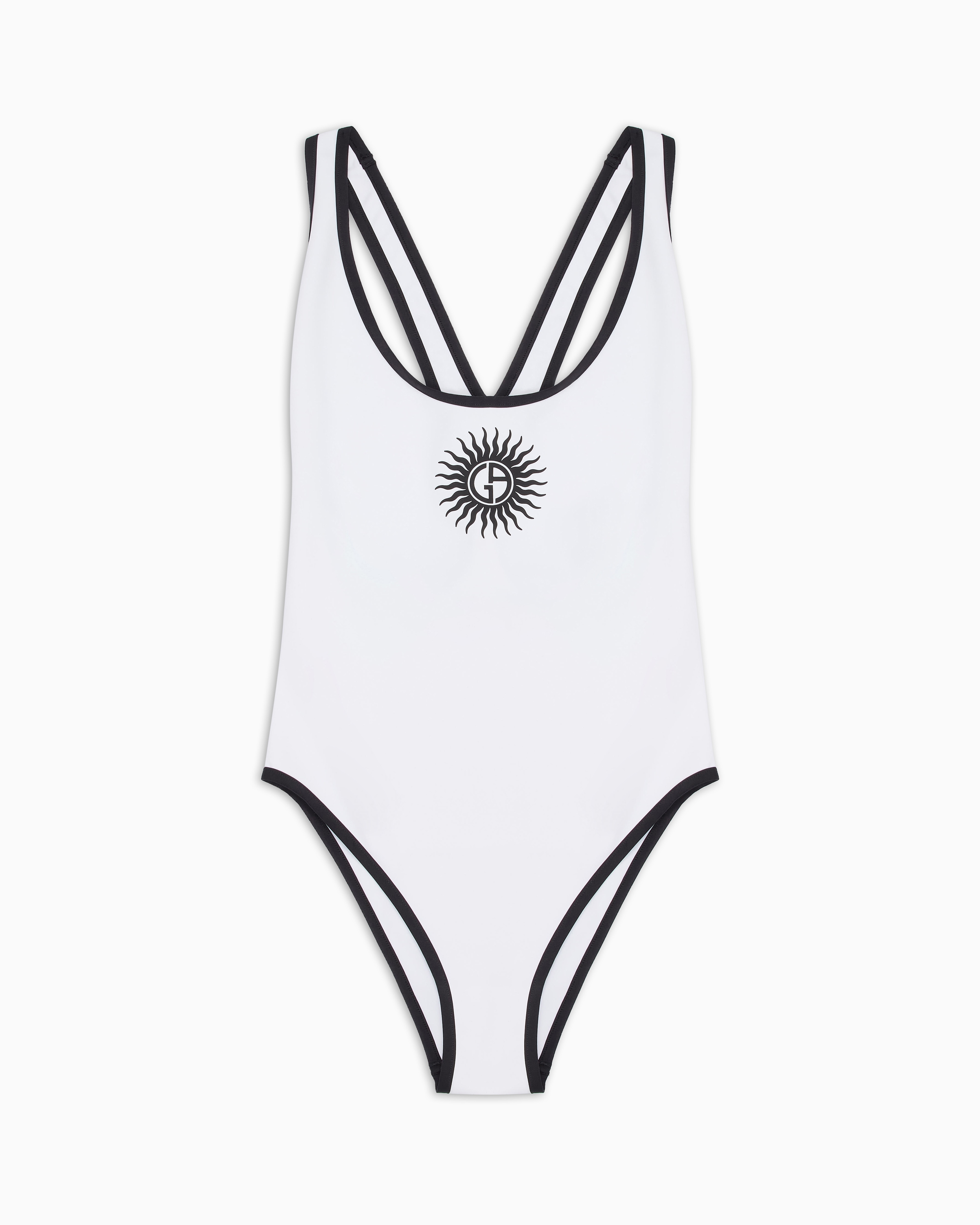 Giorgio Armani Two-tone One-piece Swimsuit
