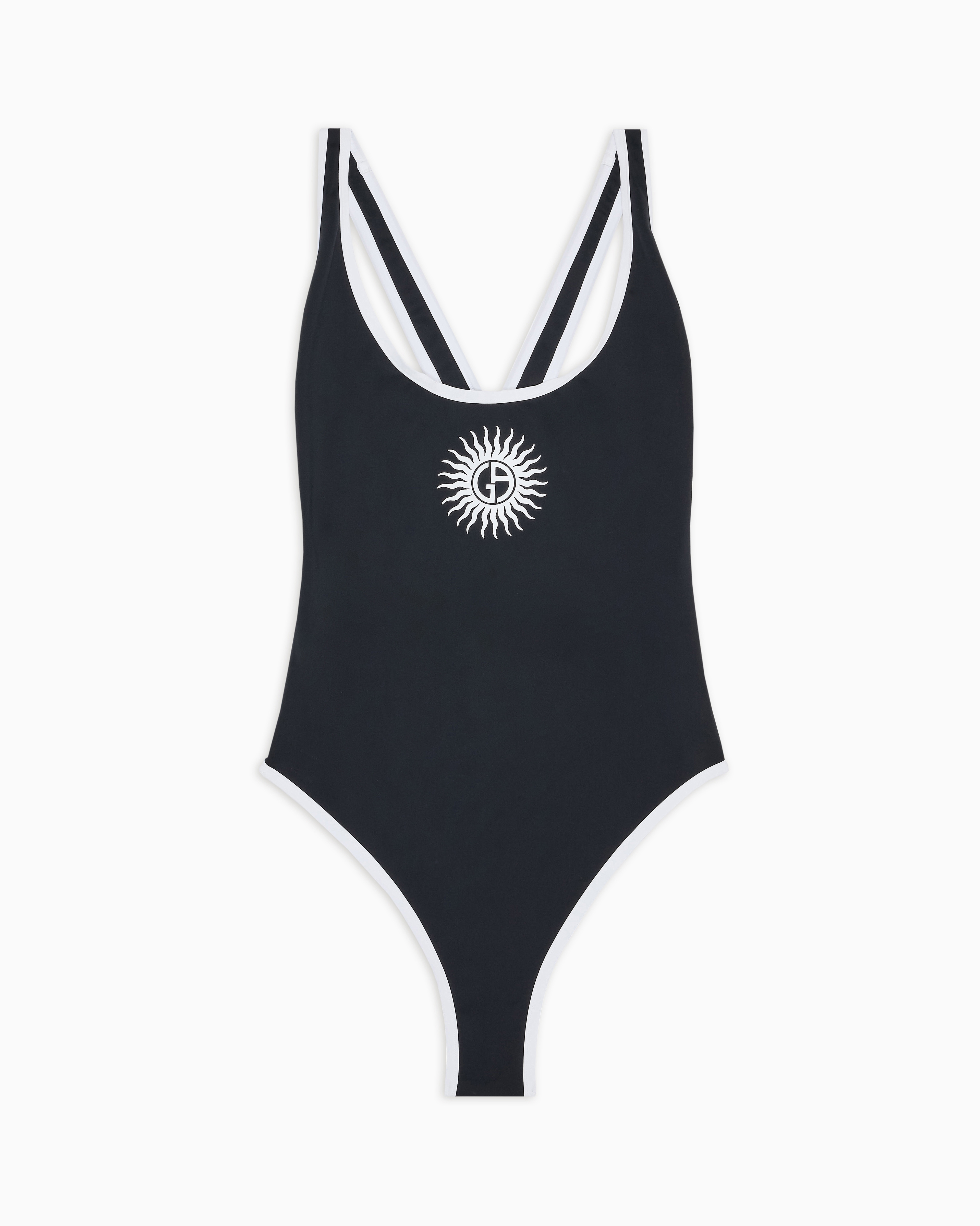 Giorgio Armani Two-tone One-piece Swimsuit