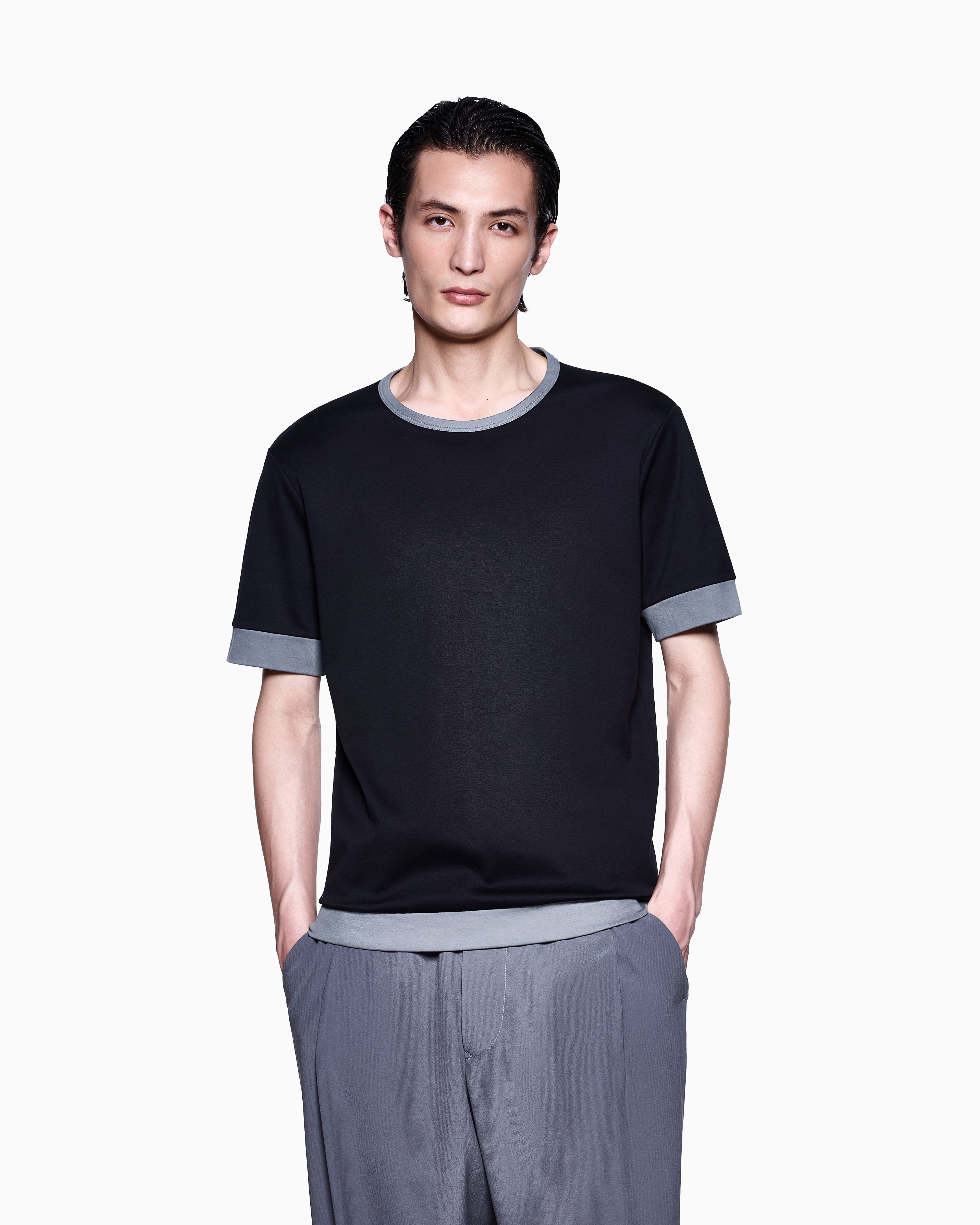 クルーネックTシャツ オーガニックコットン ジャージー
