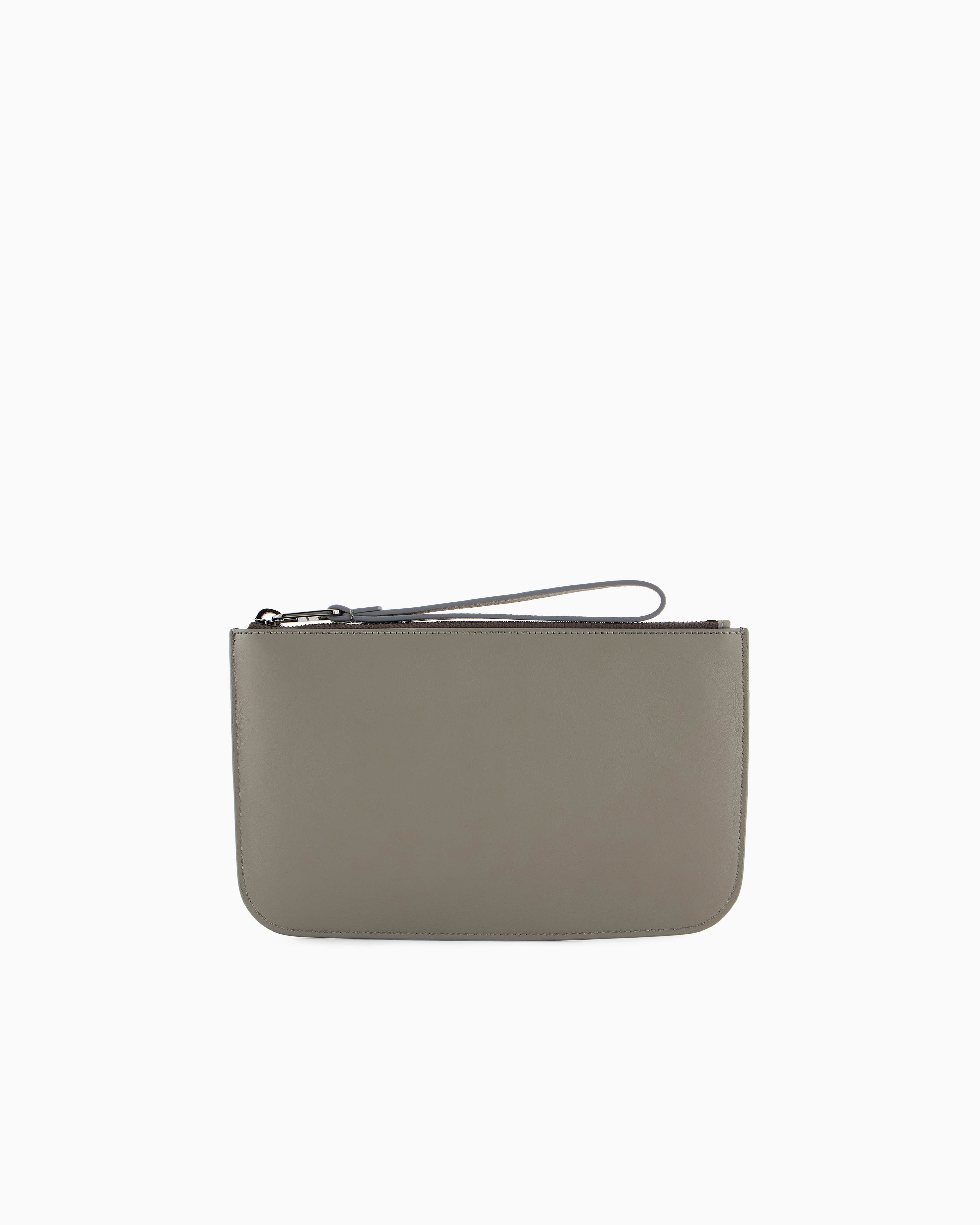 Giorgio Armani Nappa Leather Clutch Bag