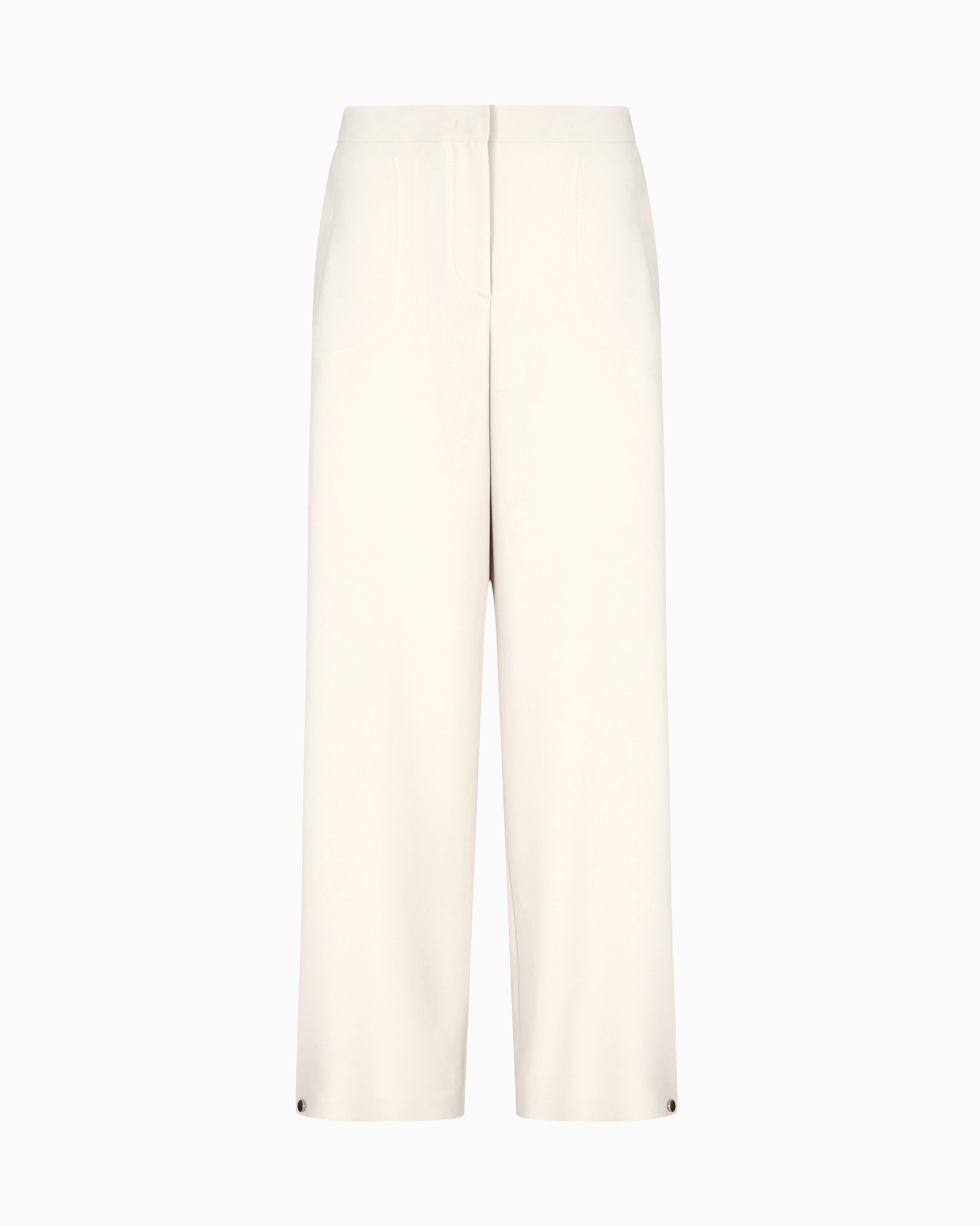Giorgio Armani Technical-cady Straight Trousers