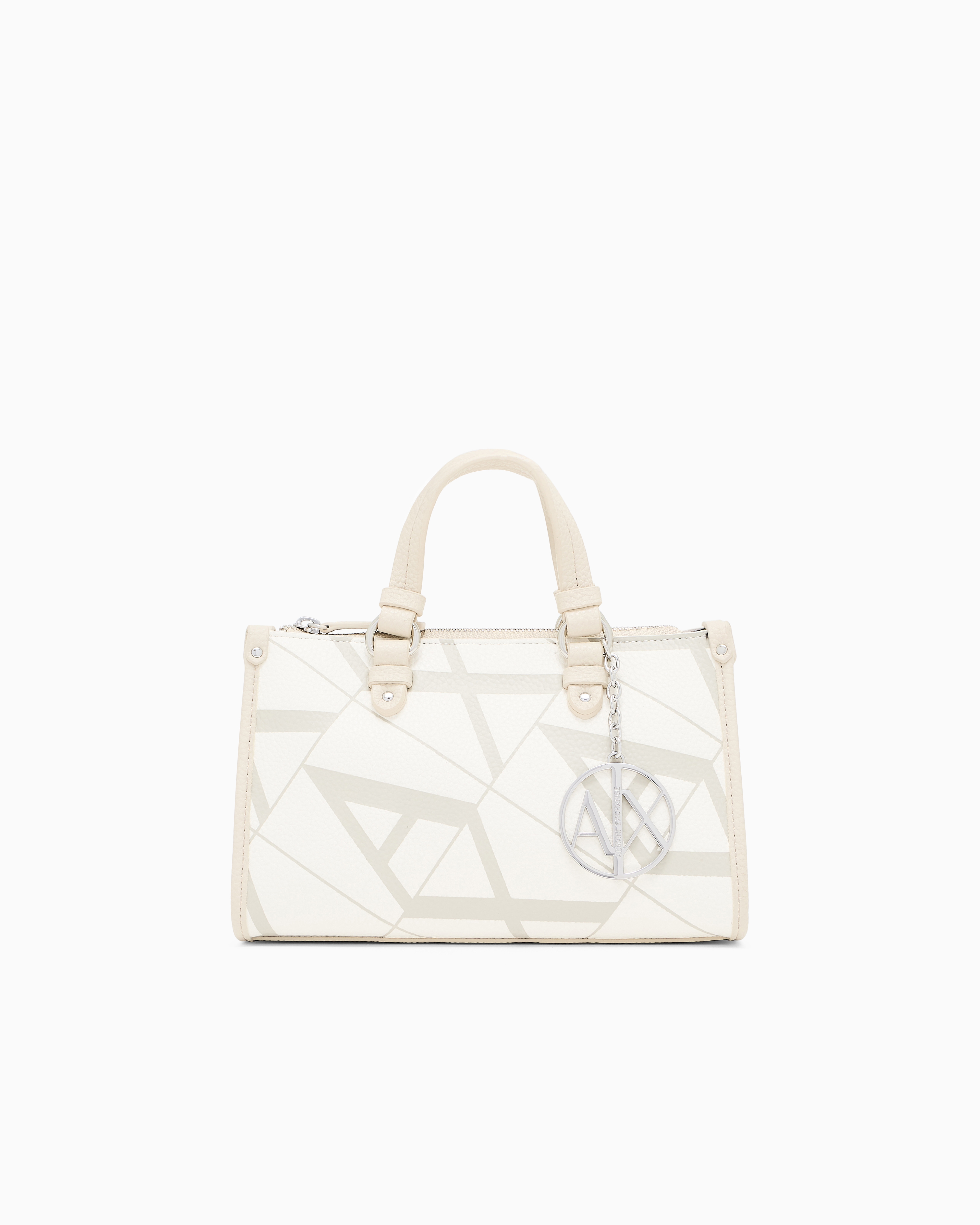 Armani Exchange Top Handles In White