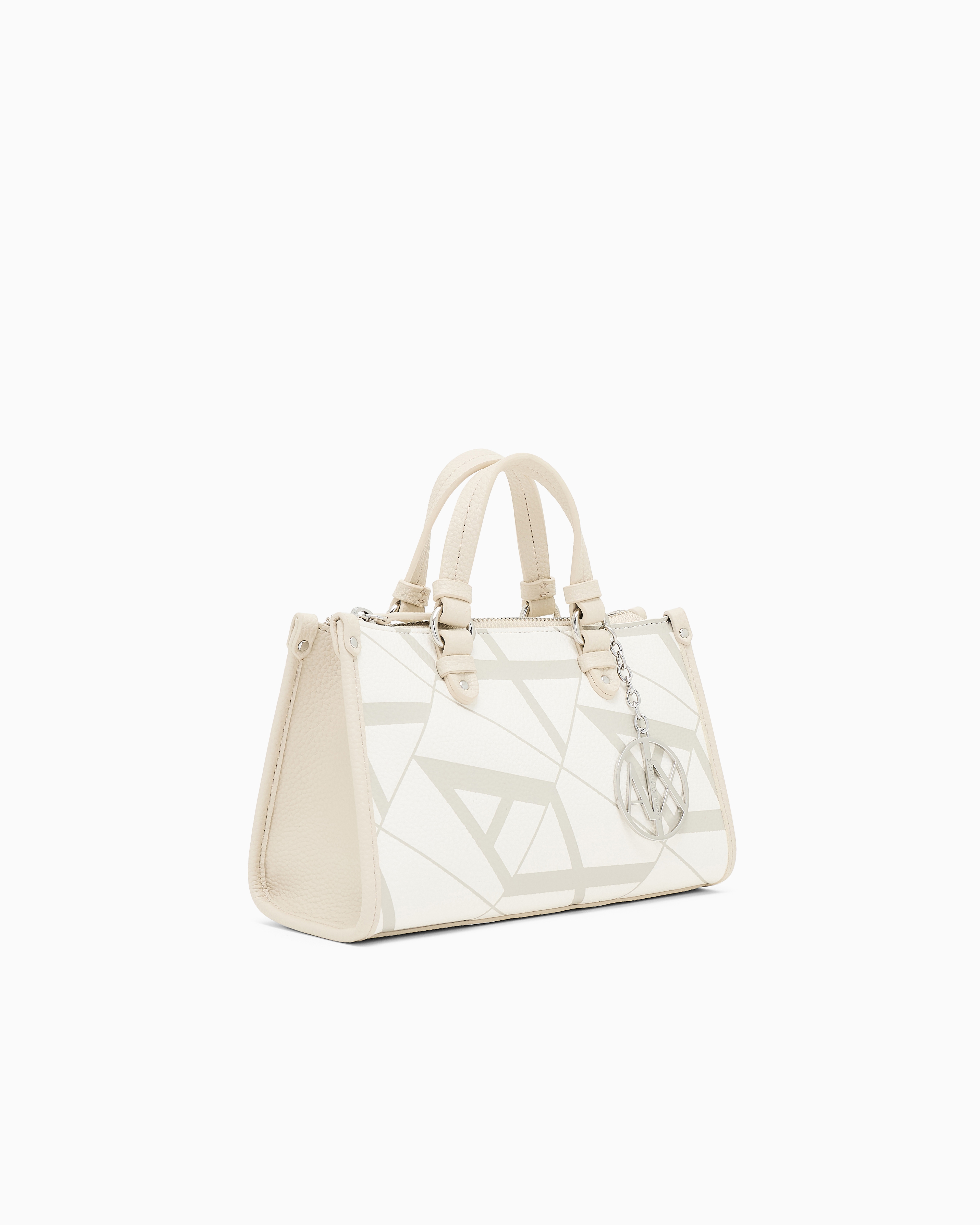 Armani Exchange Top Handles In White