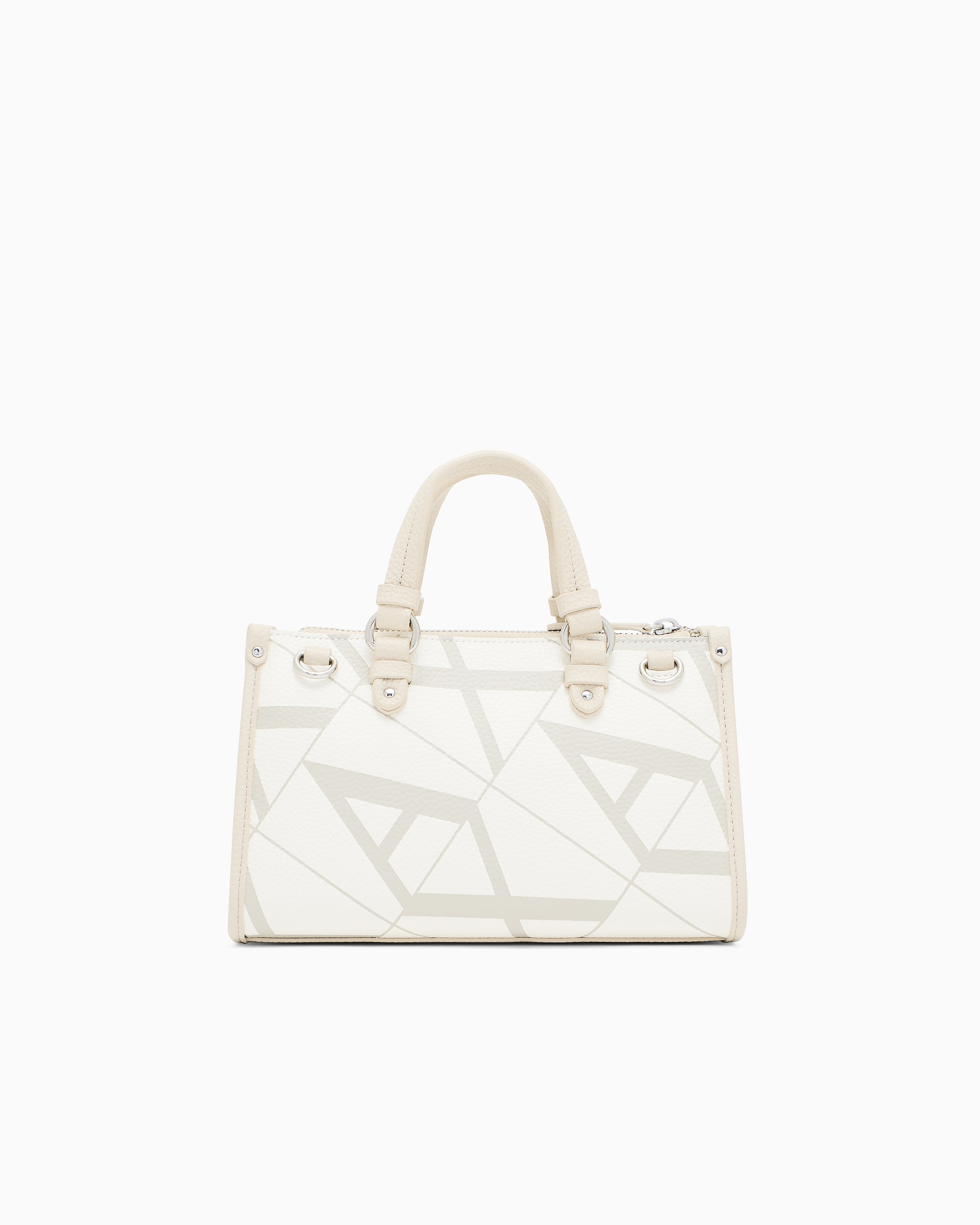 Armani Exchange Top Handles In White