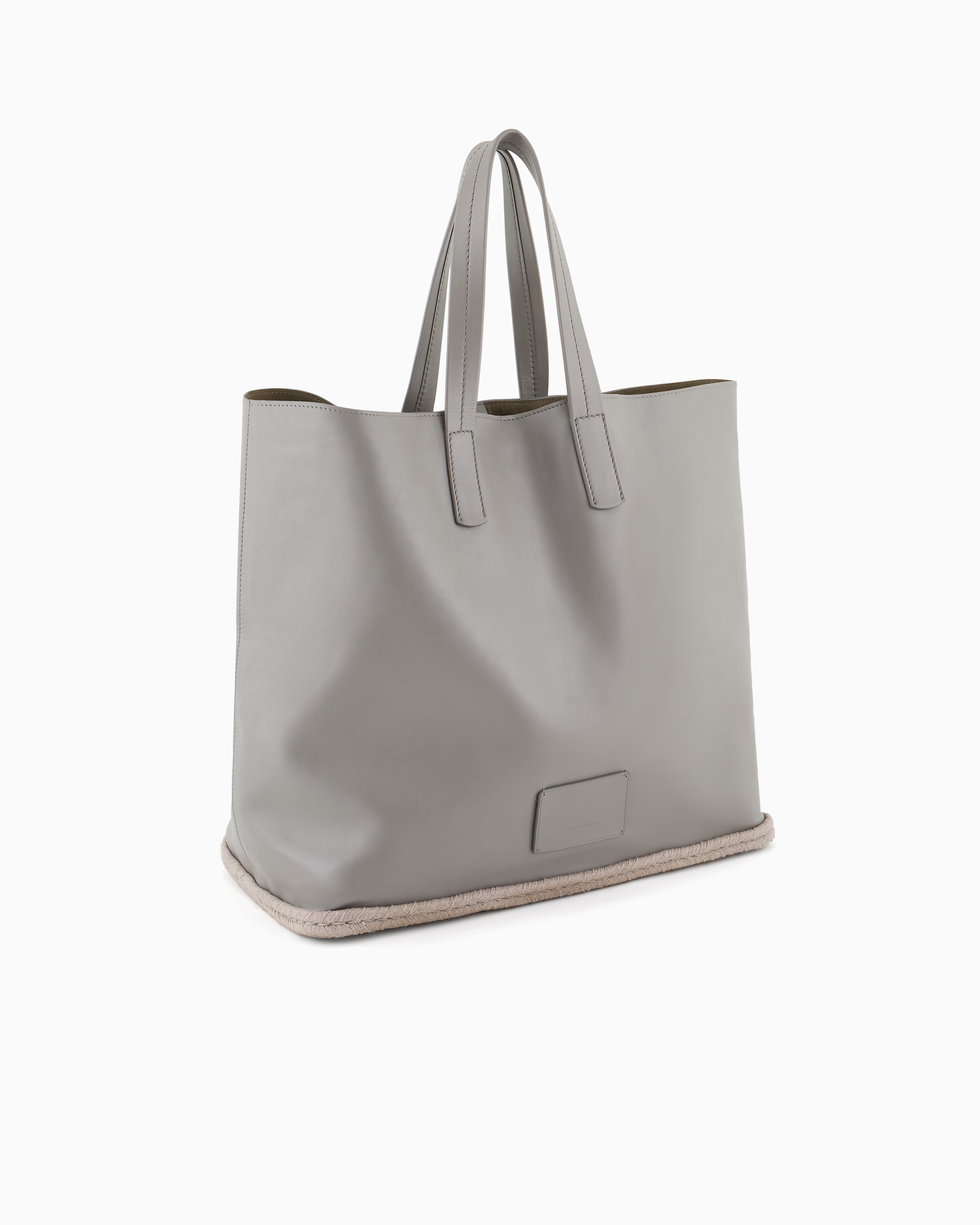 Giorgio Armani Nappa-leather And Rope Shopper Bag