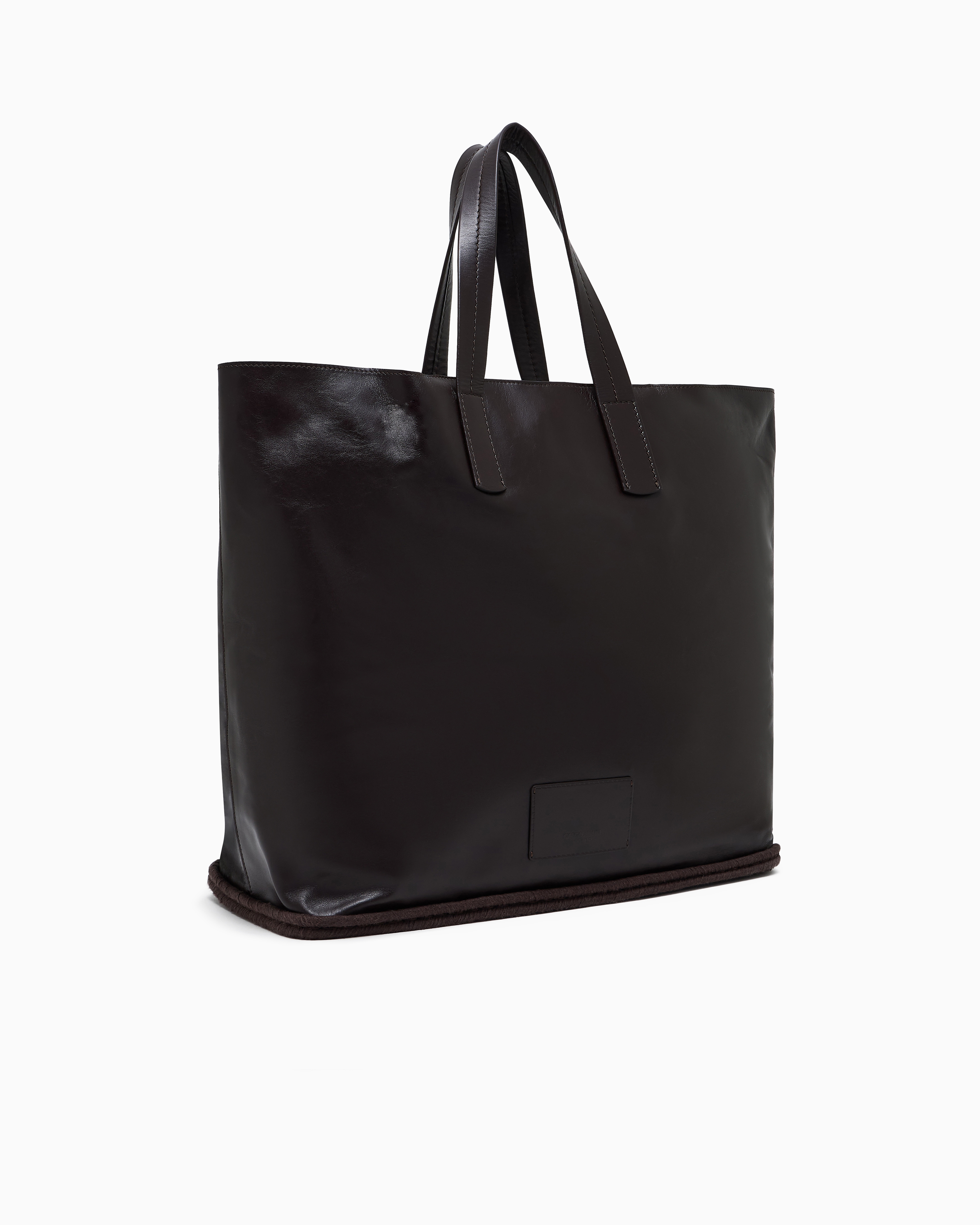 Giorgio Armani Nappa-leather And Rope Shopper Bag