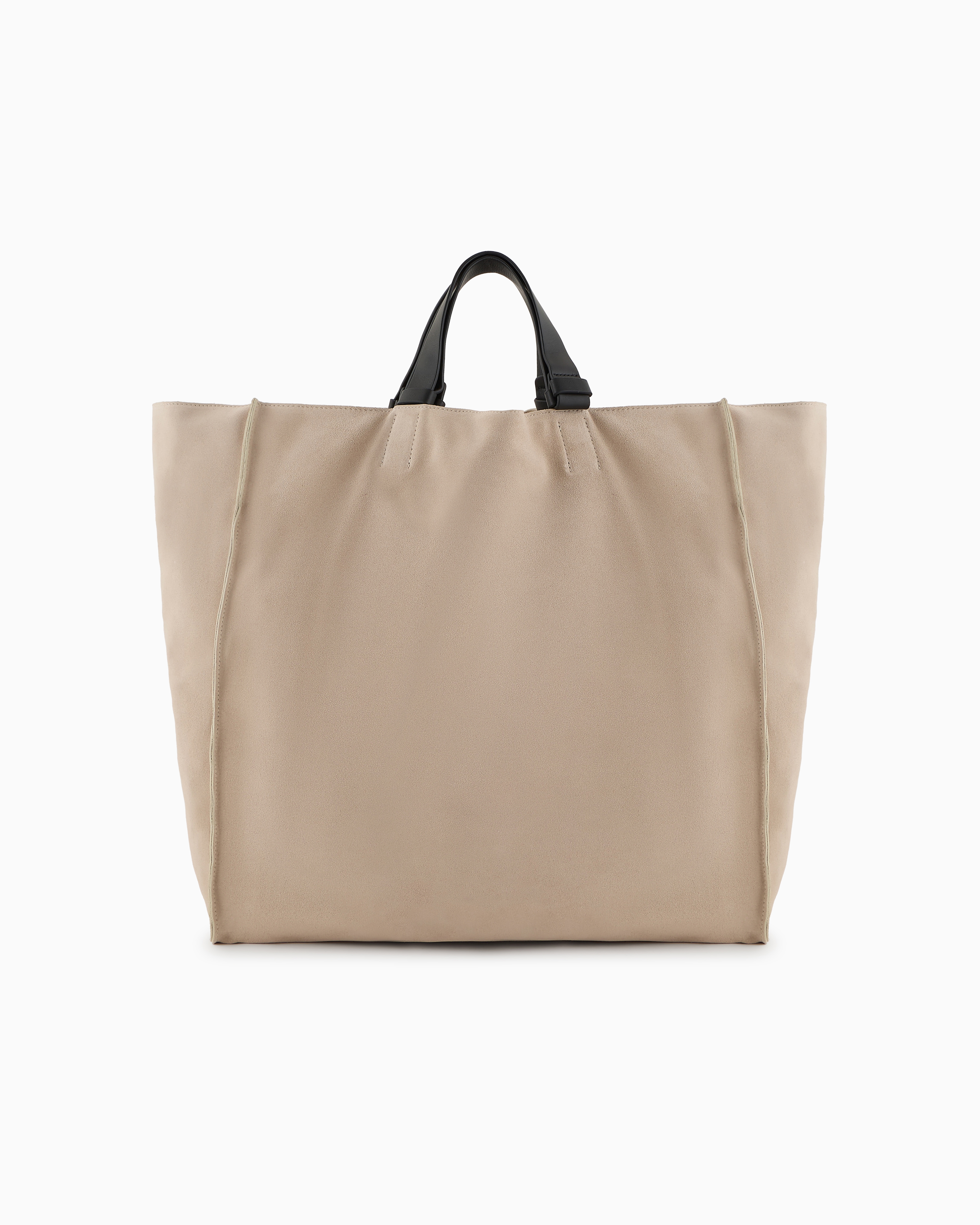 Giorgio Armani Suede And Leather Shopper