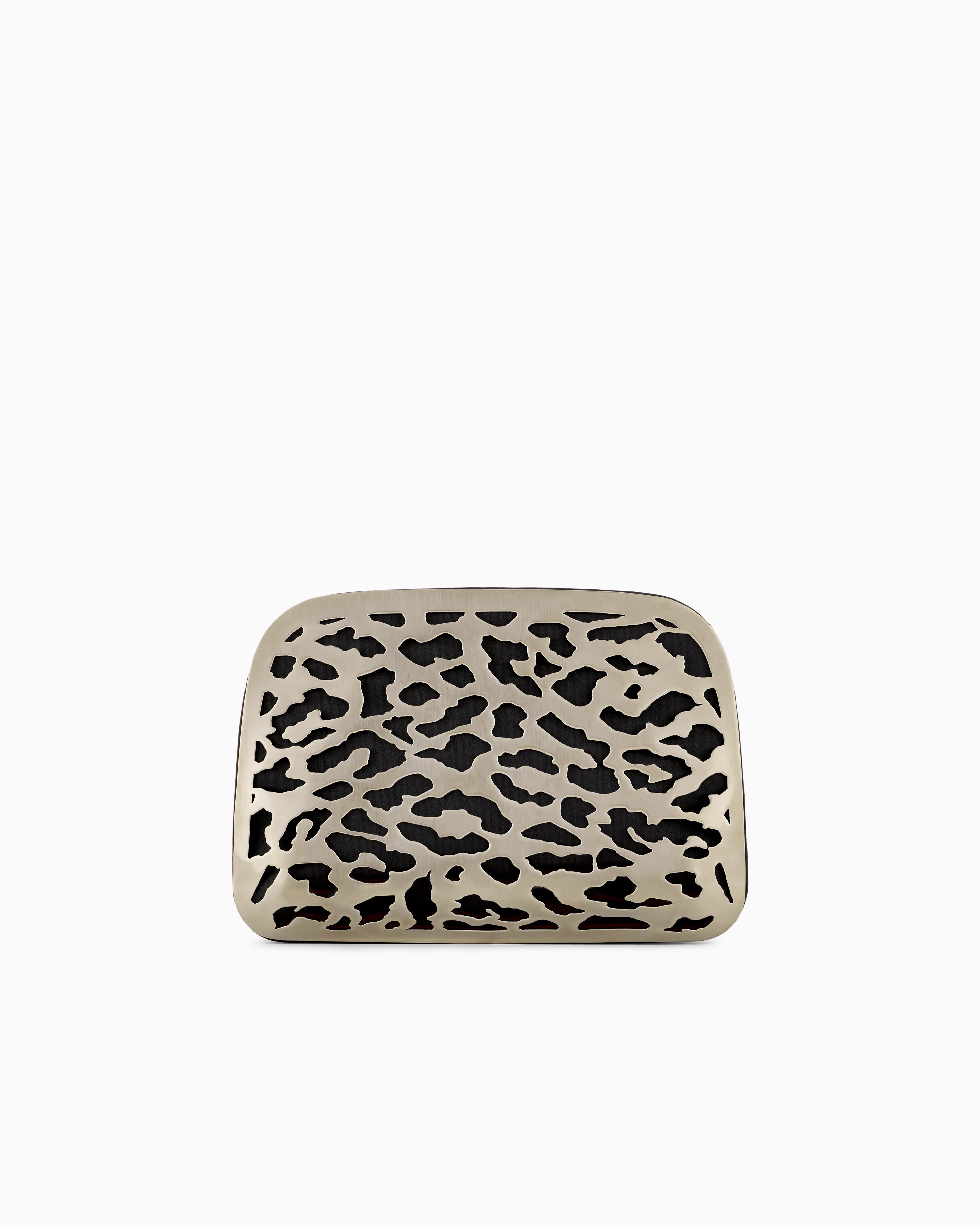 Giorgio Armani La Prima Satin And Metal Clutch Bag
