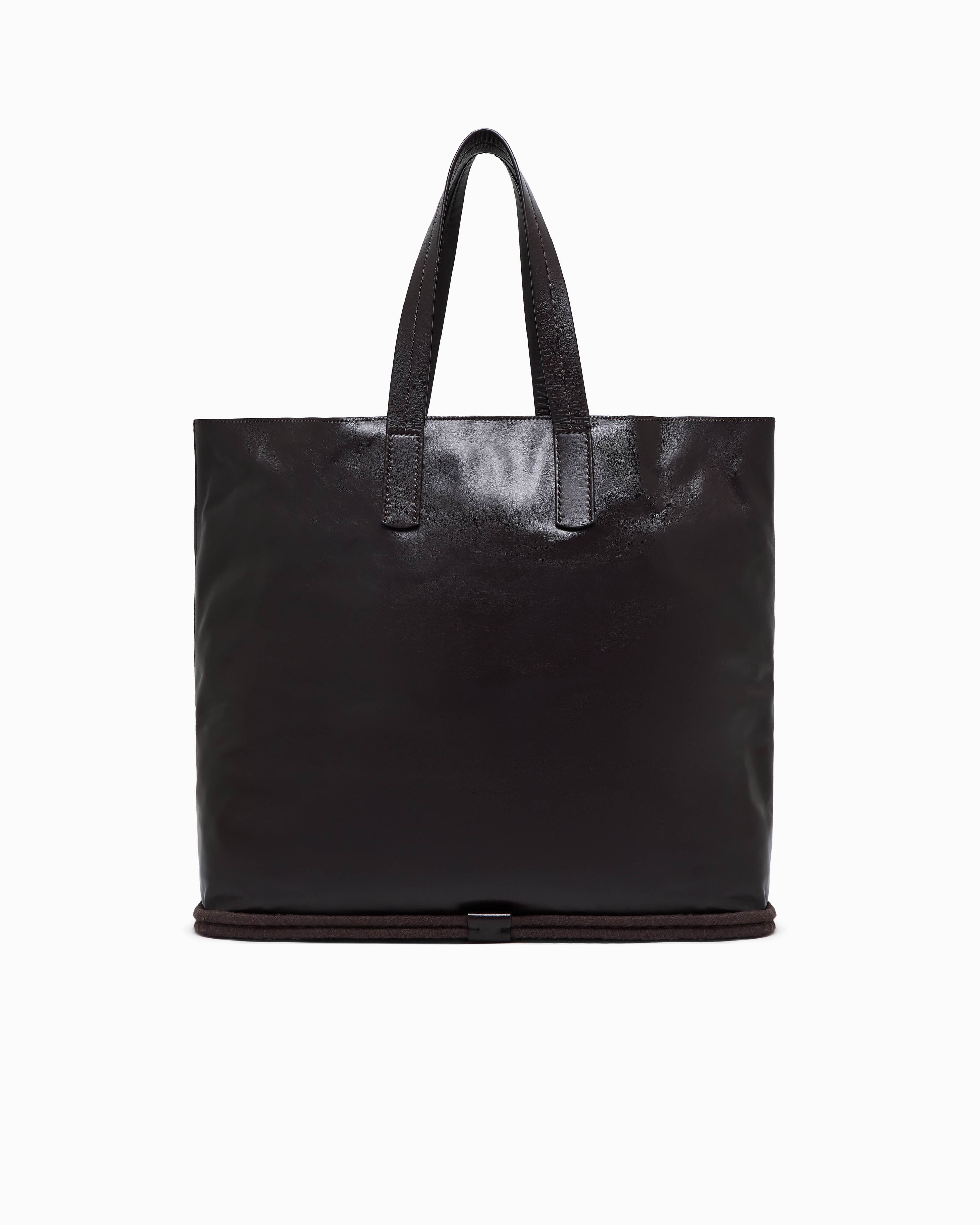 Giorgio Armani Nappa-leather And Rope Shopper Bag