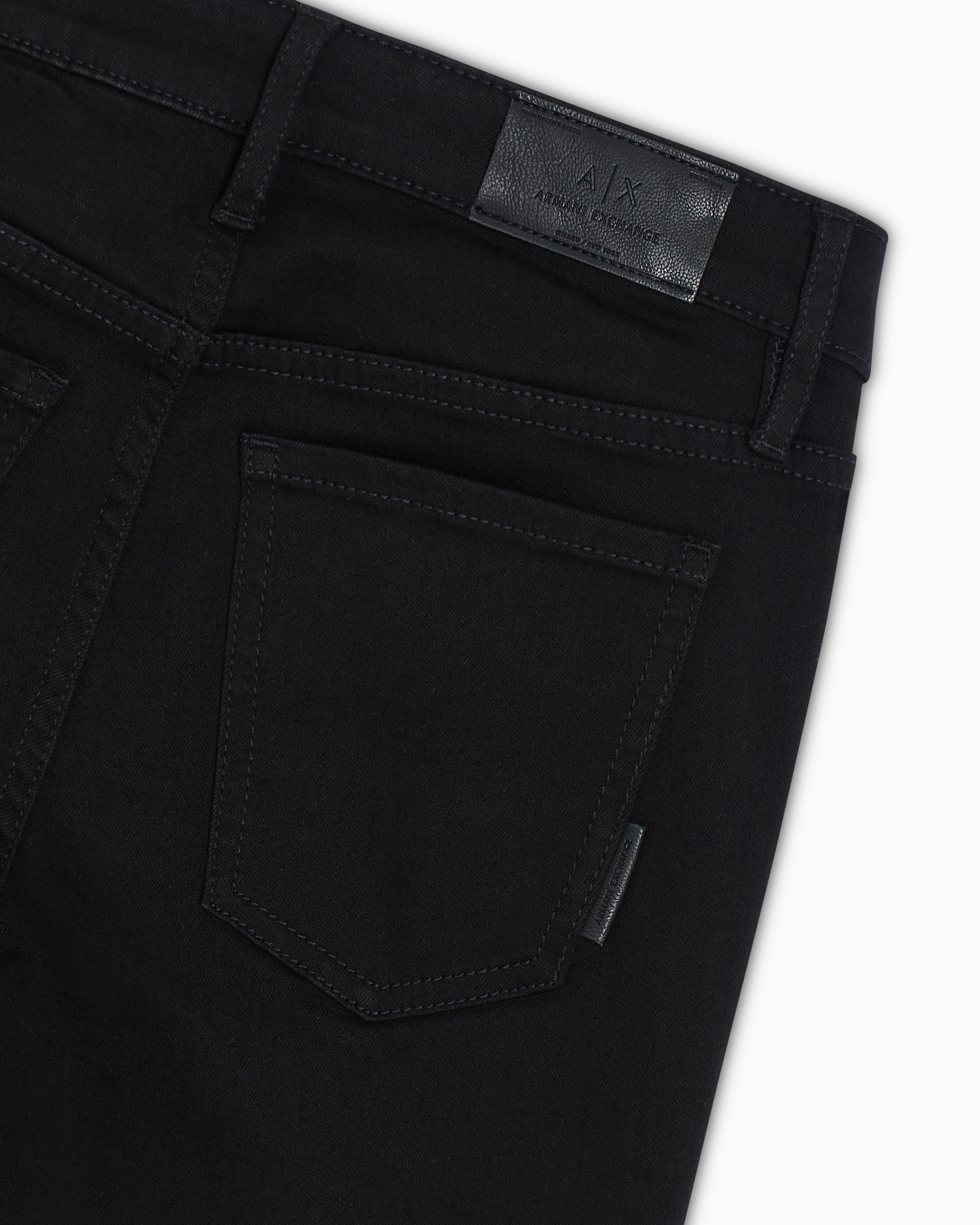 Armani Exchange - Super Skinny Jeans, Woman, Black, Size: