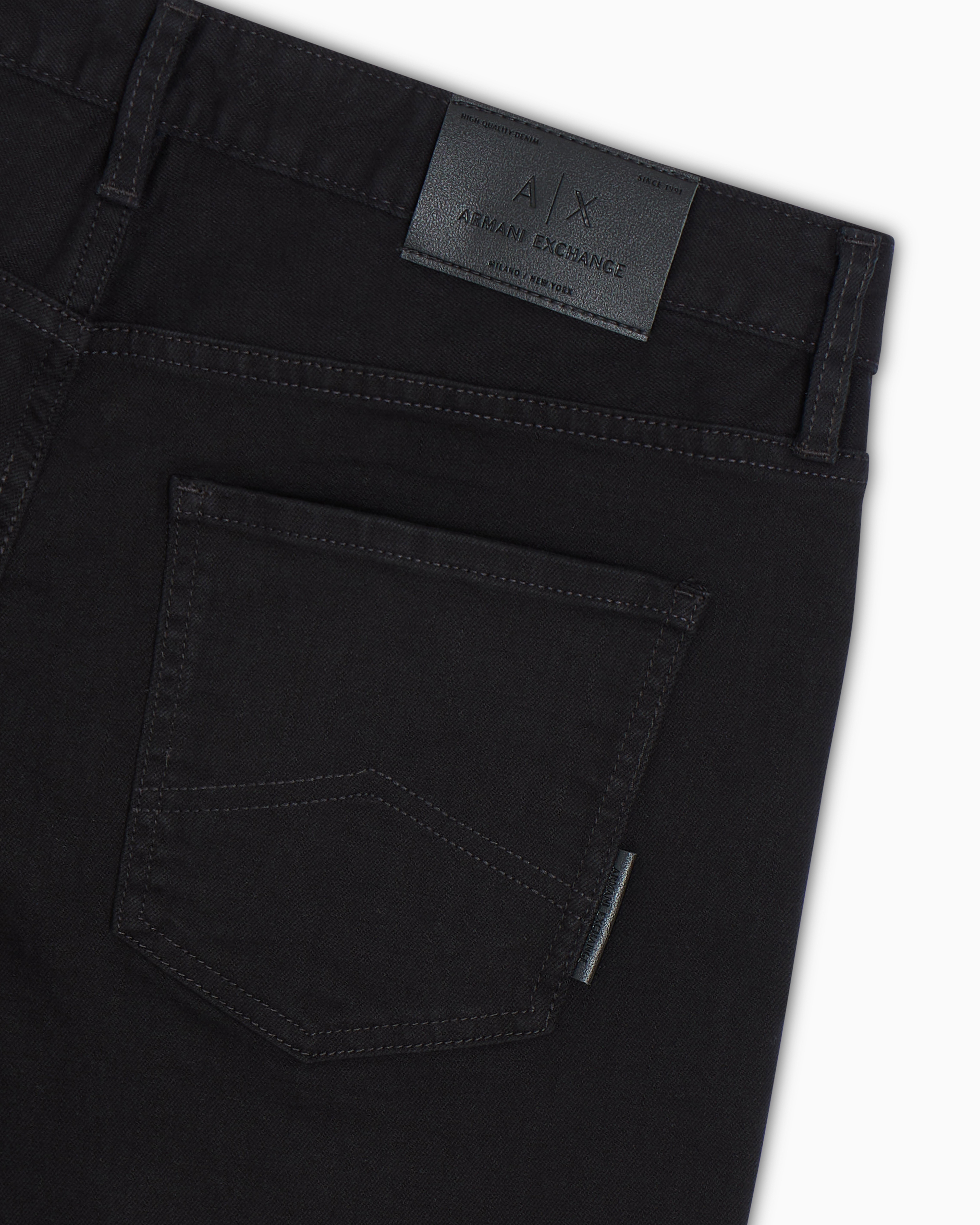 Armani Exchange - Slim Jeans, Man, Black, Size: