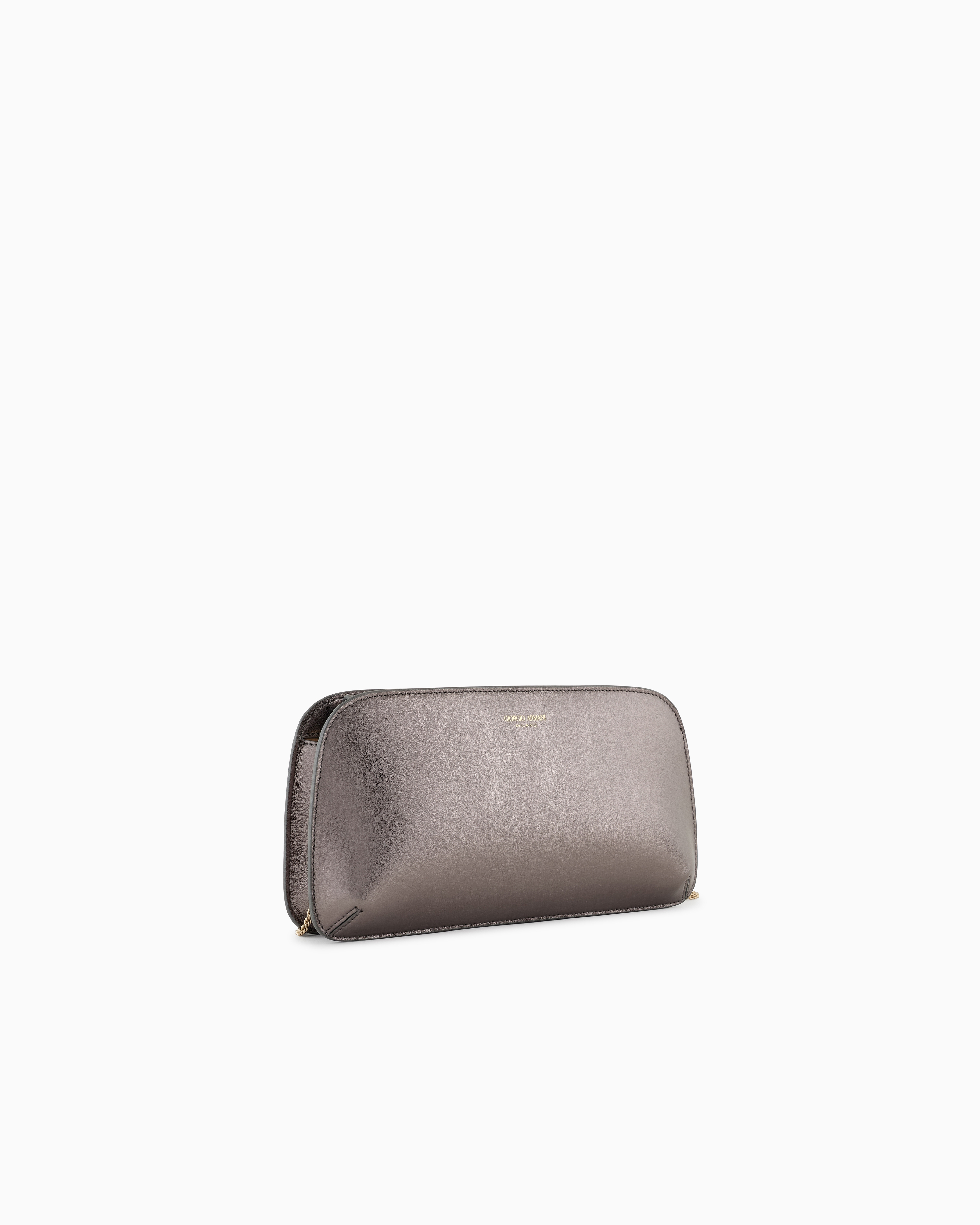 極美品 ジョルジオ アルマーニ パーティーバッグ　グリーンストーン がま口 黒 resize_image.php?image=