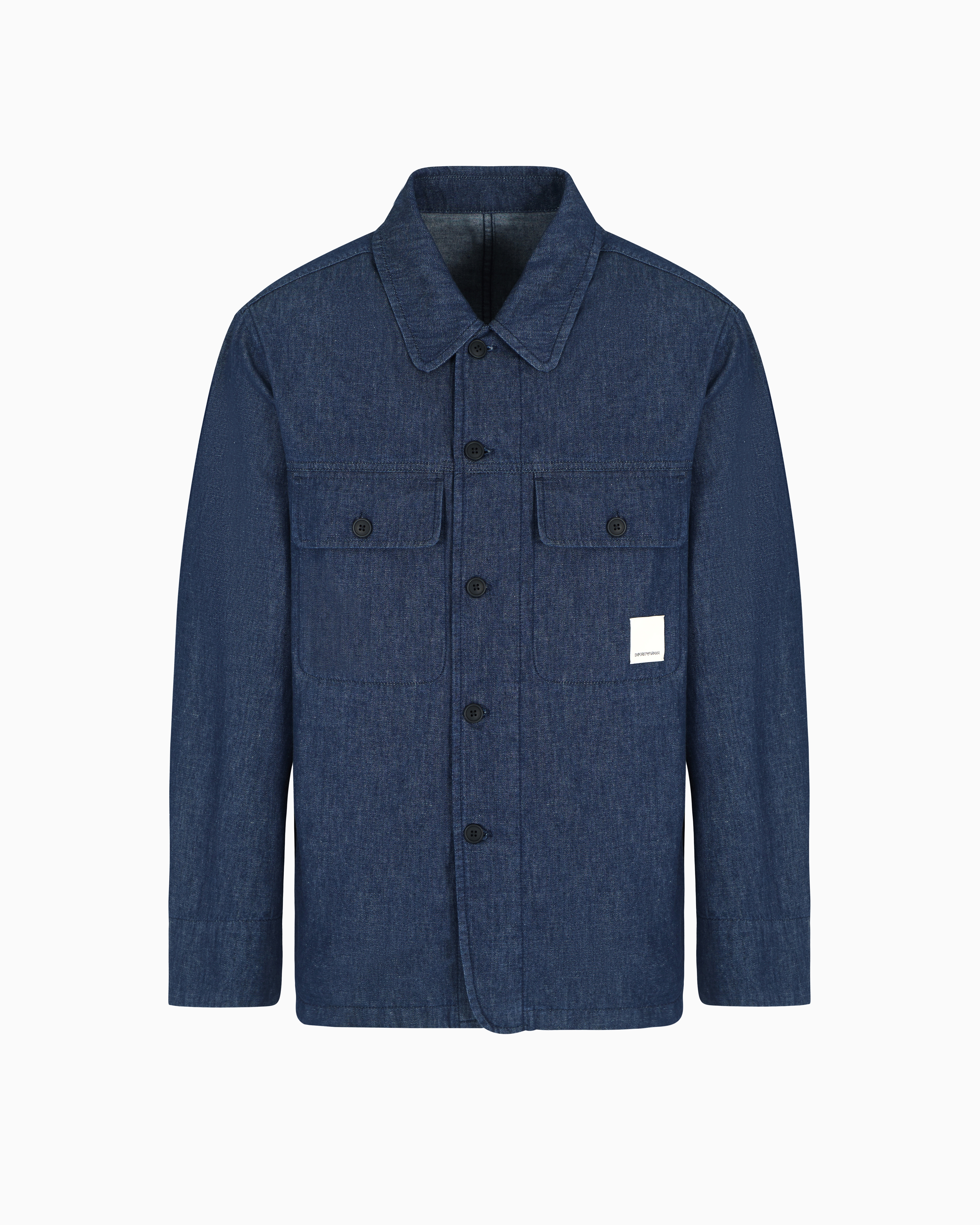 VIPSALE【GIORGIO ARMANI】コットン ジャケット ASV Peaceカプセルコレクション シャツジャケット シャンブレー